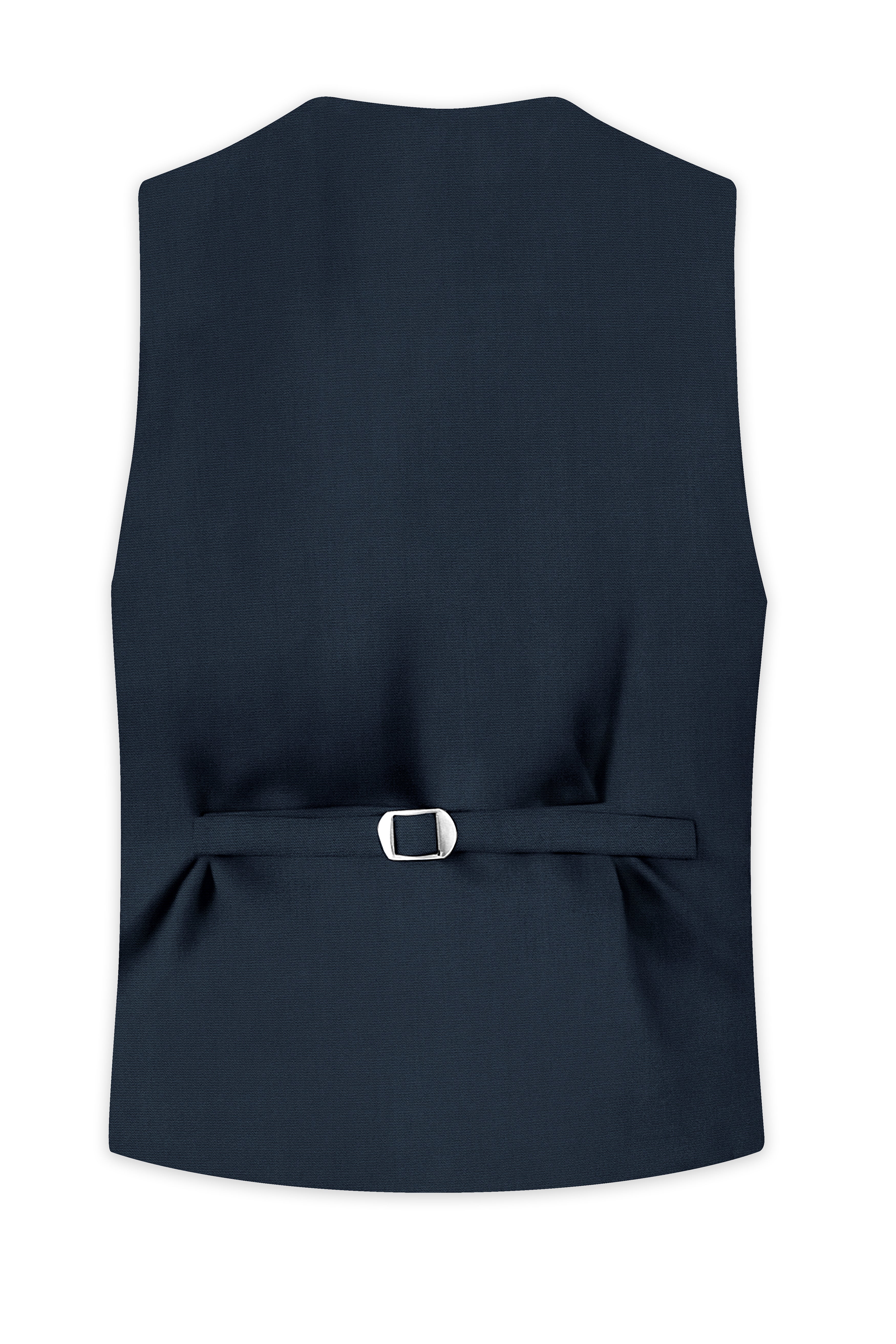 Iridium Grey Solid Waistcoat
