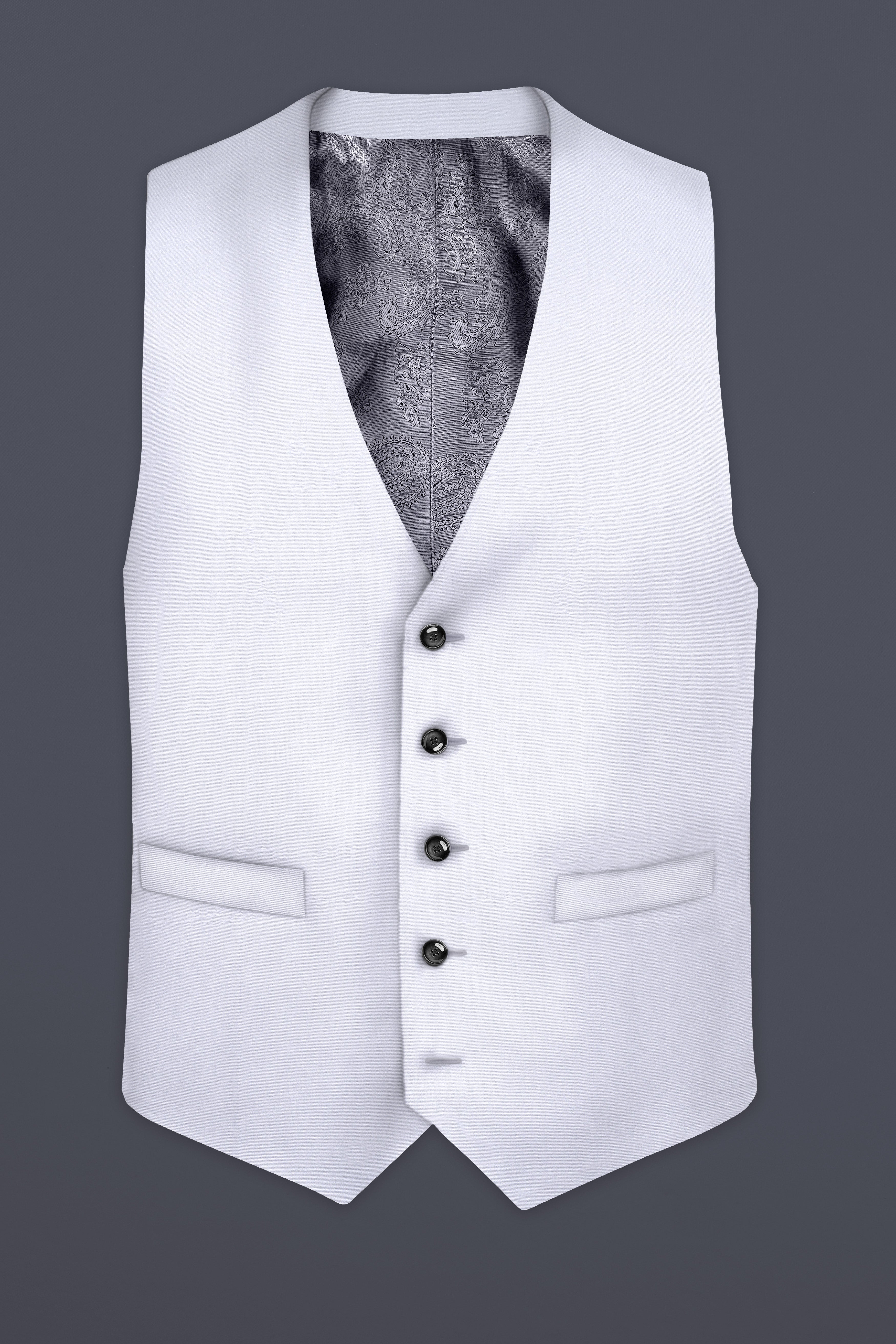 Amethyst Smoke Gray Waistcoat