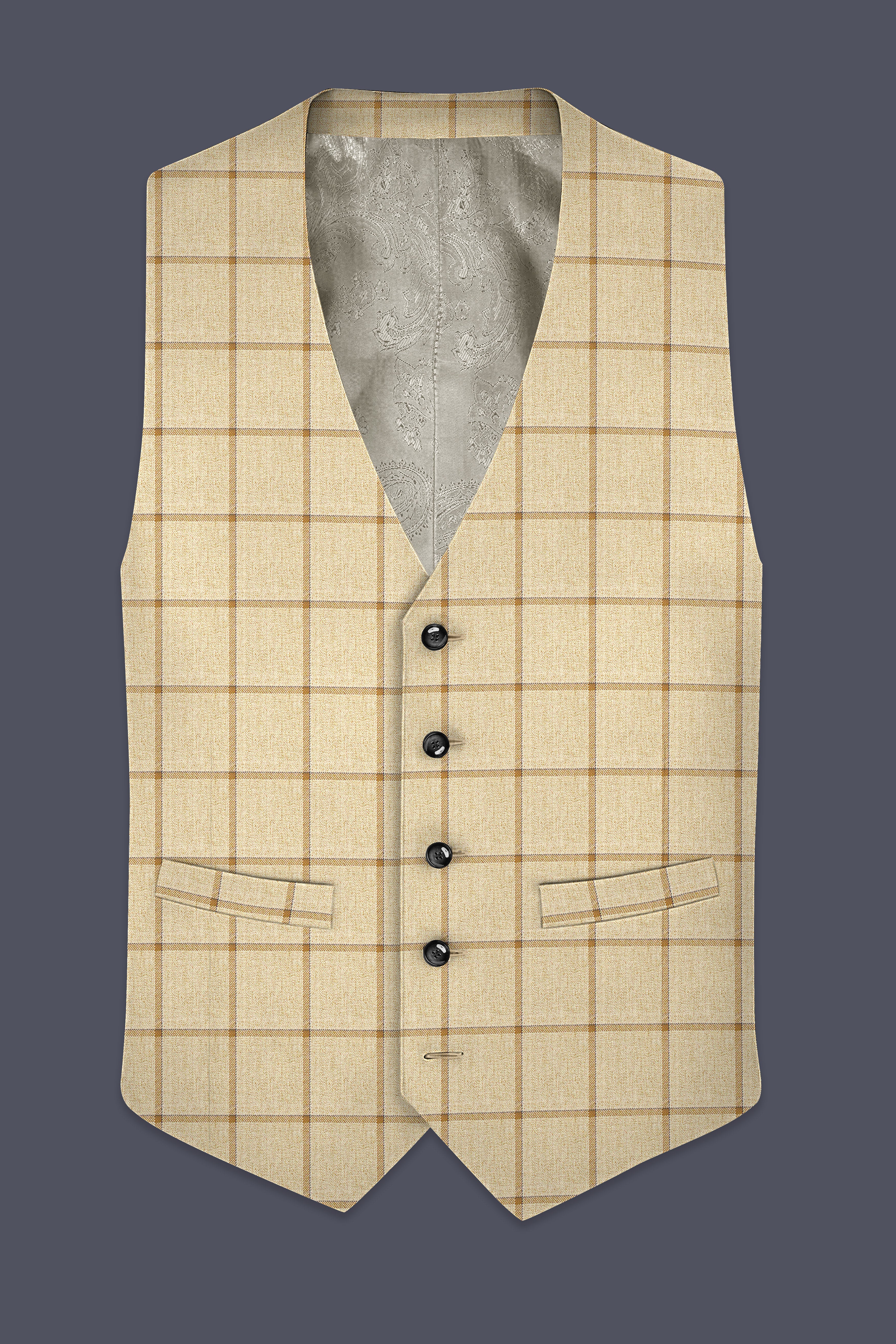 Rodeo Dust Brown Waistcoat