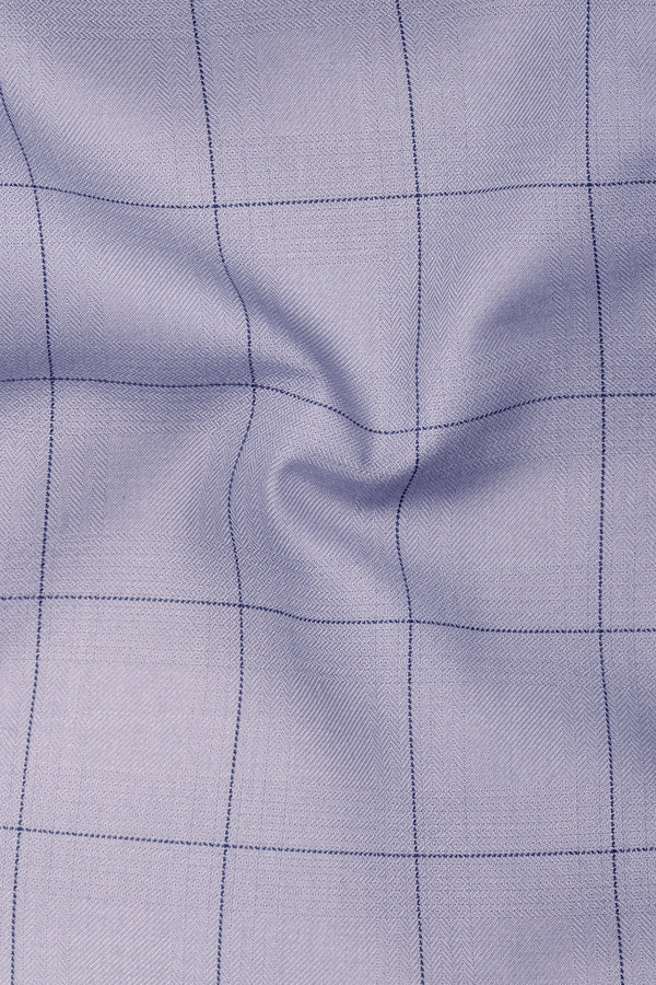 Regent Gray Windowpane Waistcoat