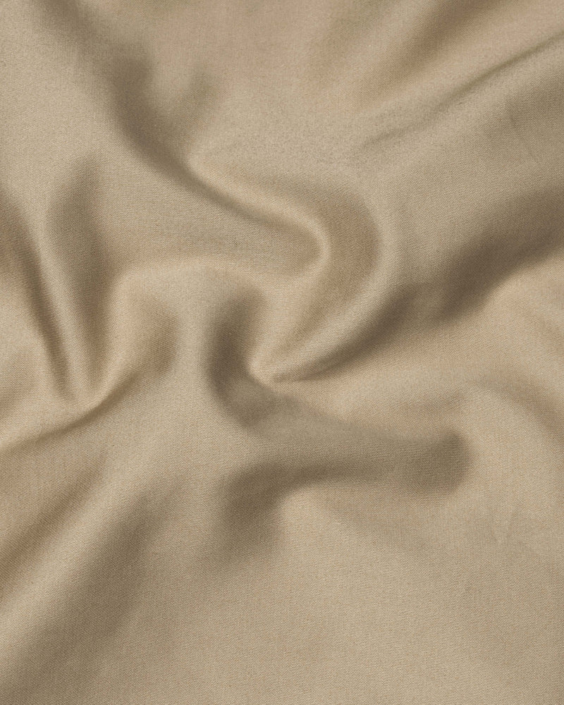 Quicksand Brown Stretchable Premium Cotton traveler Waistcoat