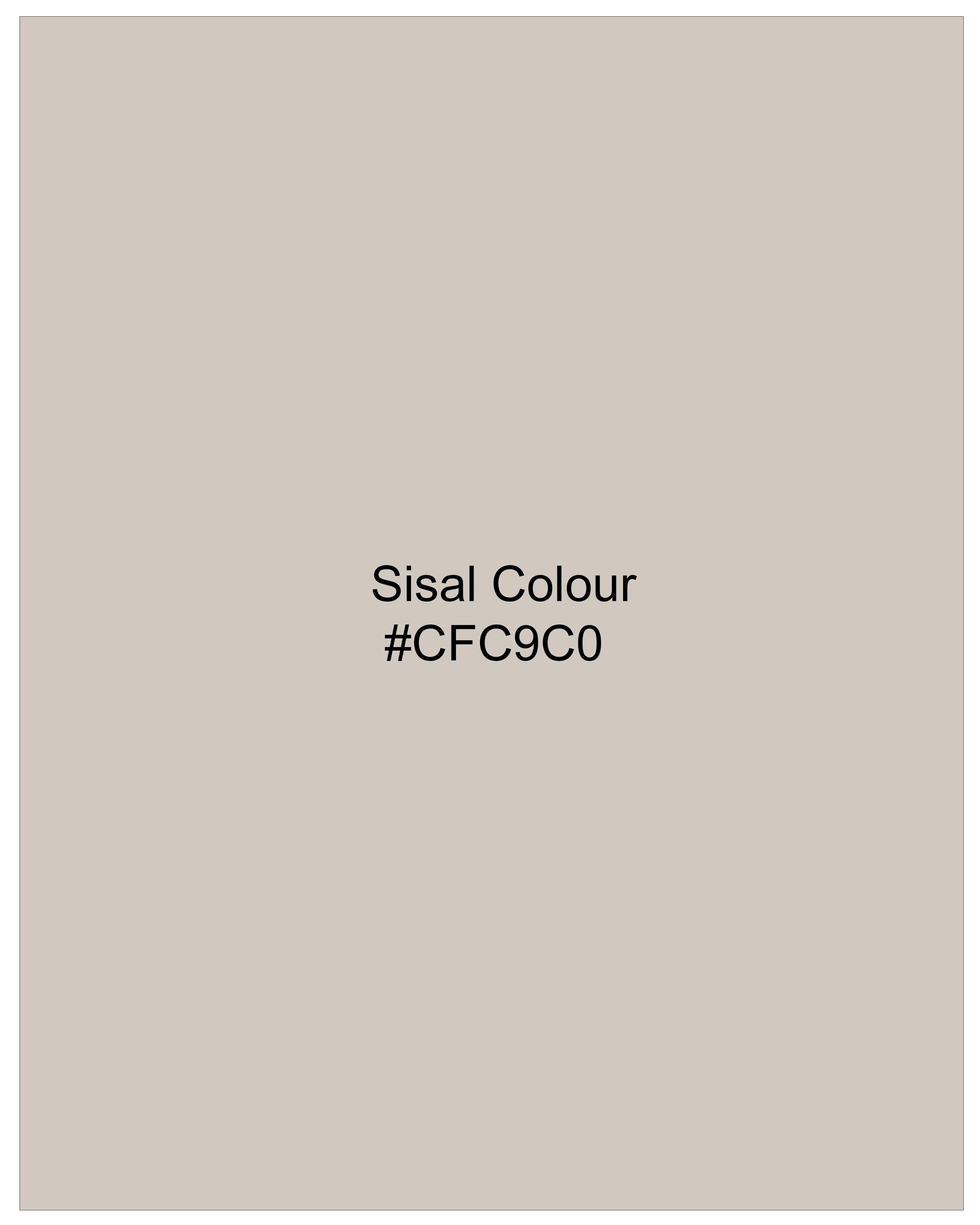 Sisal Light Gray Stretchable Premium Cotton Waistcoat V2677-36, V2677-38, V2677-40, V2677-42, V2677-44, V2677-46, V2677-48, V2677-50, V2677-52, V2677-54, V2677-56, V2677-58, V2677-60
