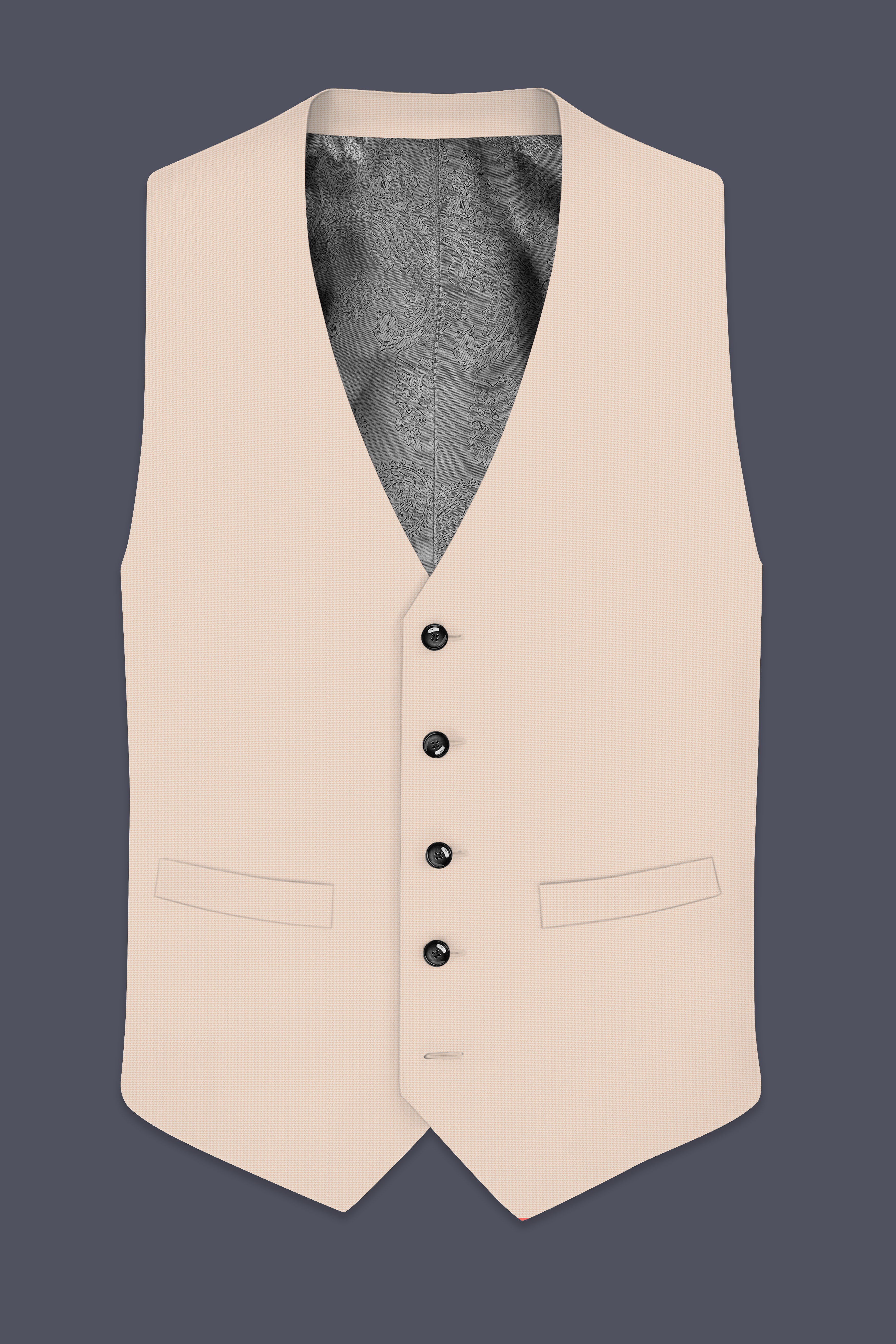 Pale Spring Cream Waistcoat