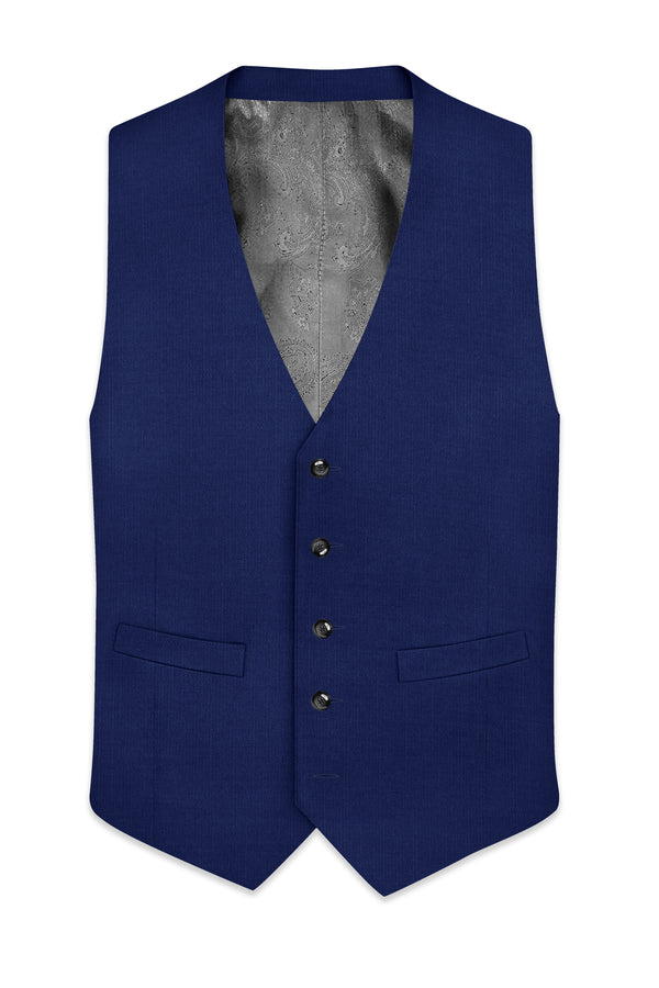 Rhino Blue Stretchable traveler Waistcoat