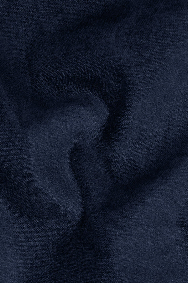 Mirage Blue Solid Waistcoat