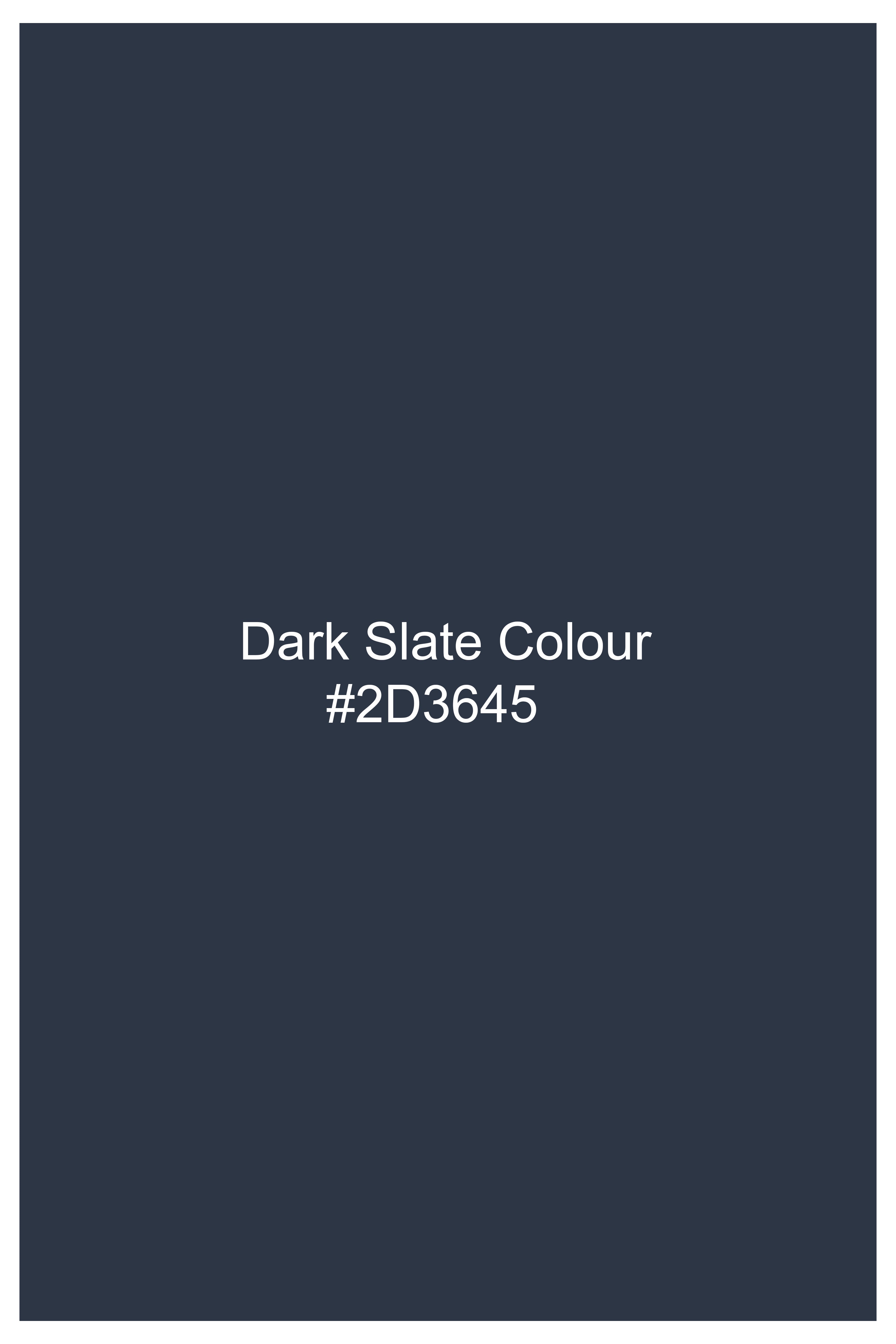 Dark Slate Blue Wool Rich Waistcoat V2733-36, V2733-38, V2733-40, V2733-42, V2733-44, V2733-46, V2733-48, V2733-50, V2733-52, V2733-54, V2733-56, V2733-58, V2733-60