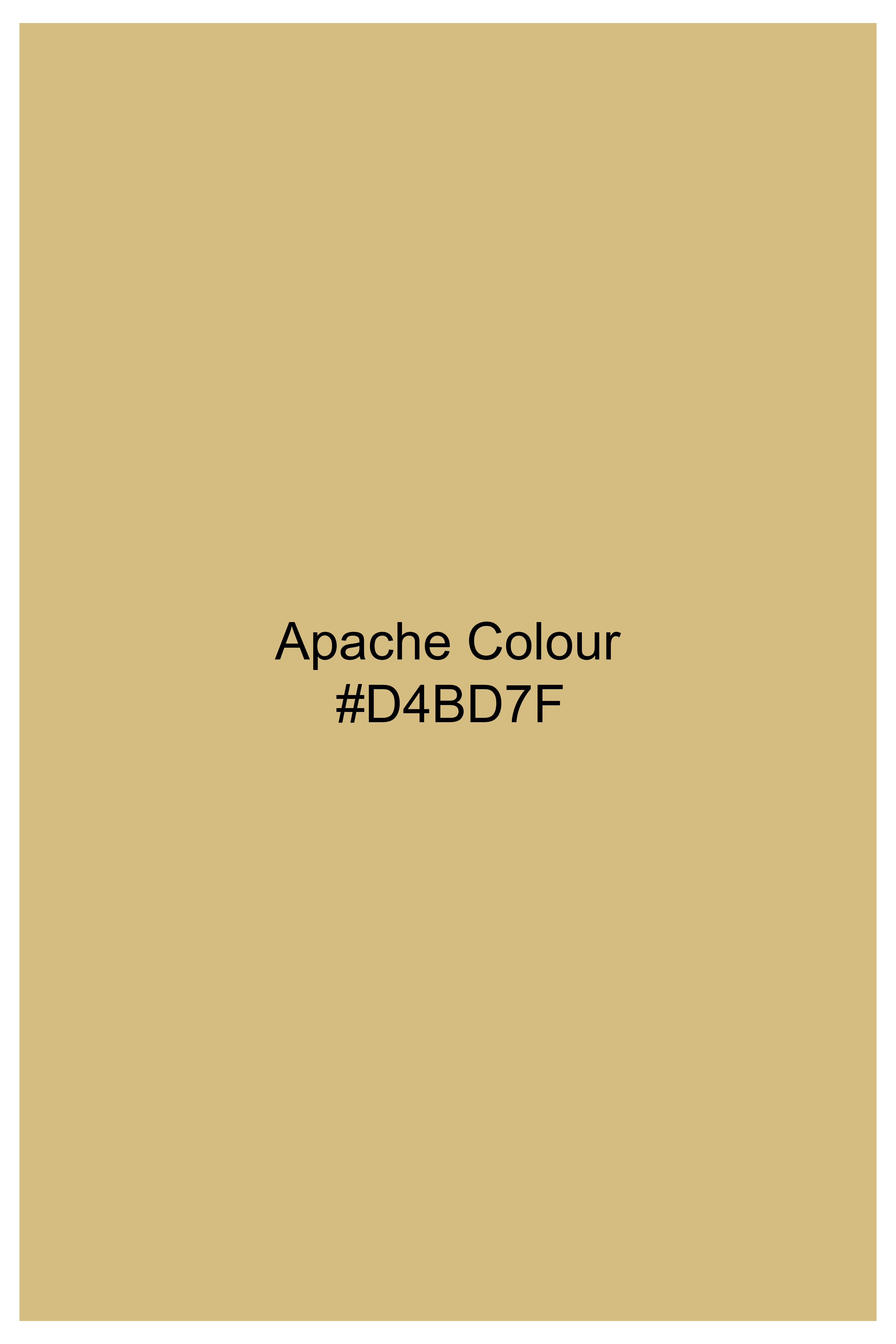 Apache Brown Premium Cotton Waistcoat V2767-36, V2767-38, V2767-40, V2767-42, V2767-44, V2767-46, V2767-48, V2767-50, V2767-52, V2767-54, V2767-56, V2767-58, V2767-60