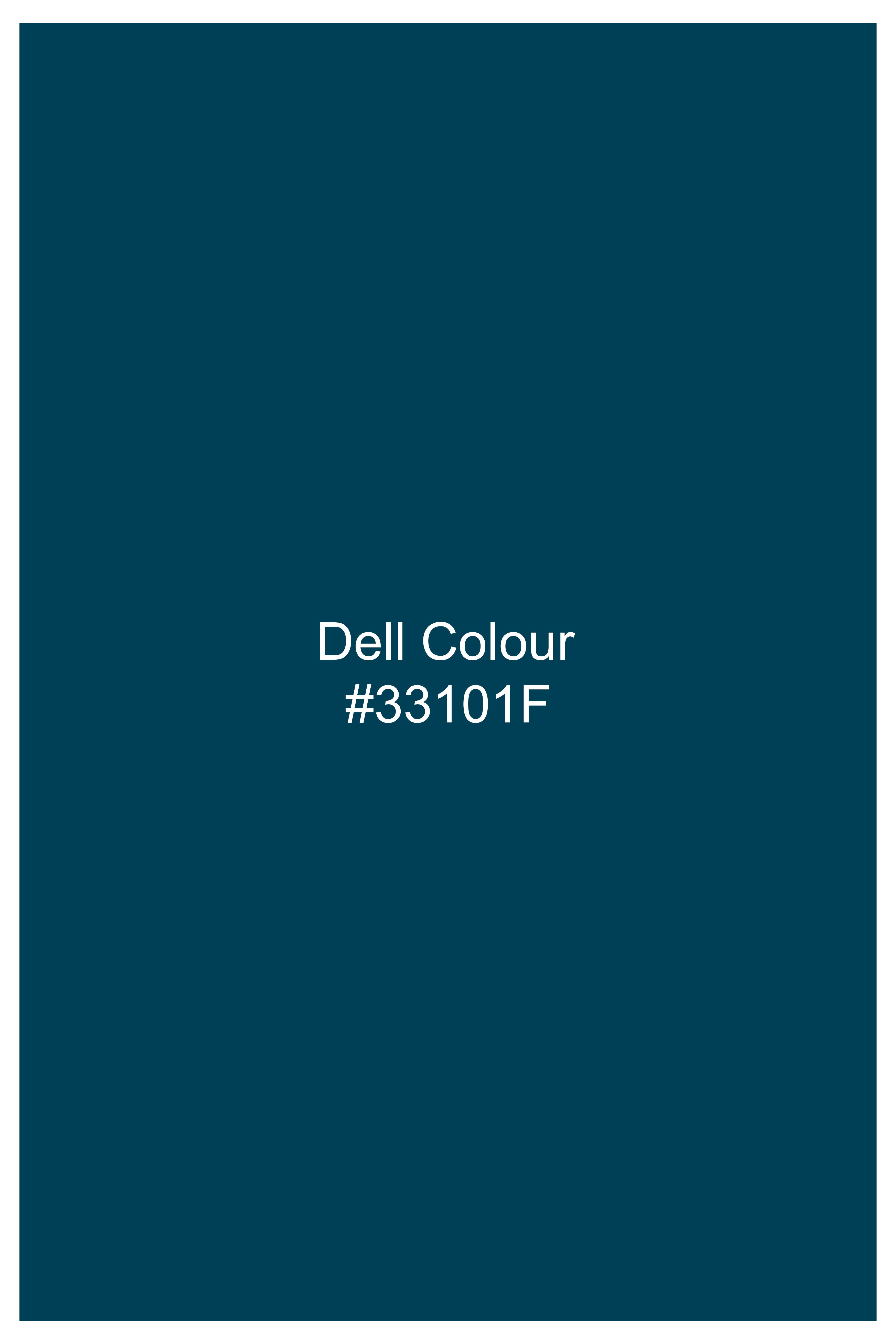 Dell Blue Wool Rich Waistcoat V2841-36, V2841-38, V2841-40, V2841-42, V2841-44, V2841-46, V2841-48, V2841-50, V2841-52, V2841-54, V2841-56, V2841-58, V2841-60