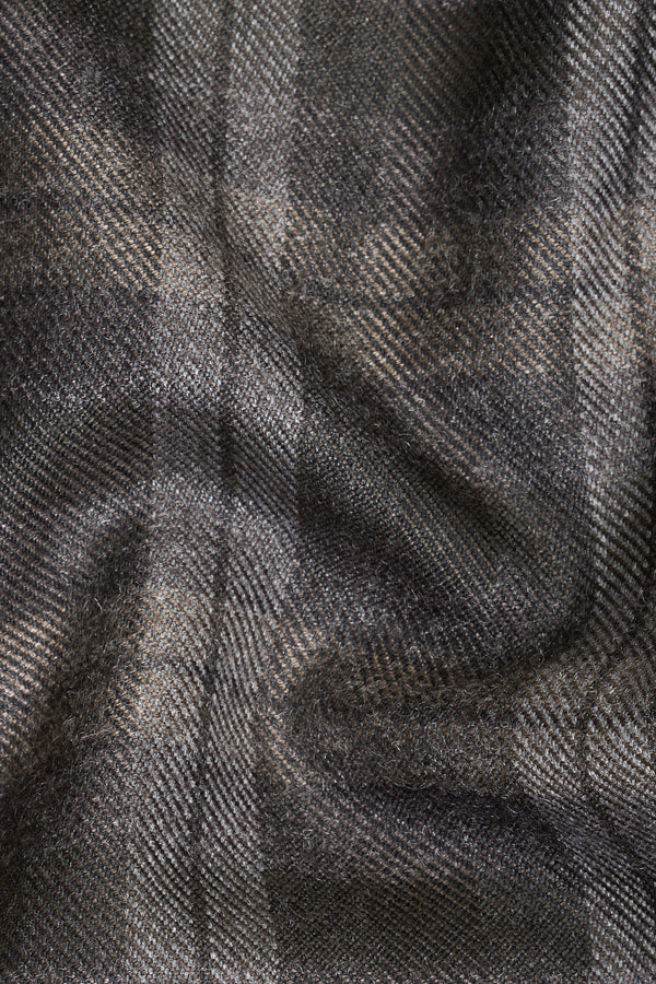 Dorado Brown Plaid Tweed Waistcoat