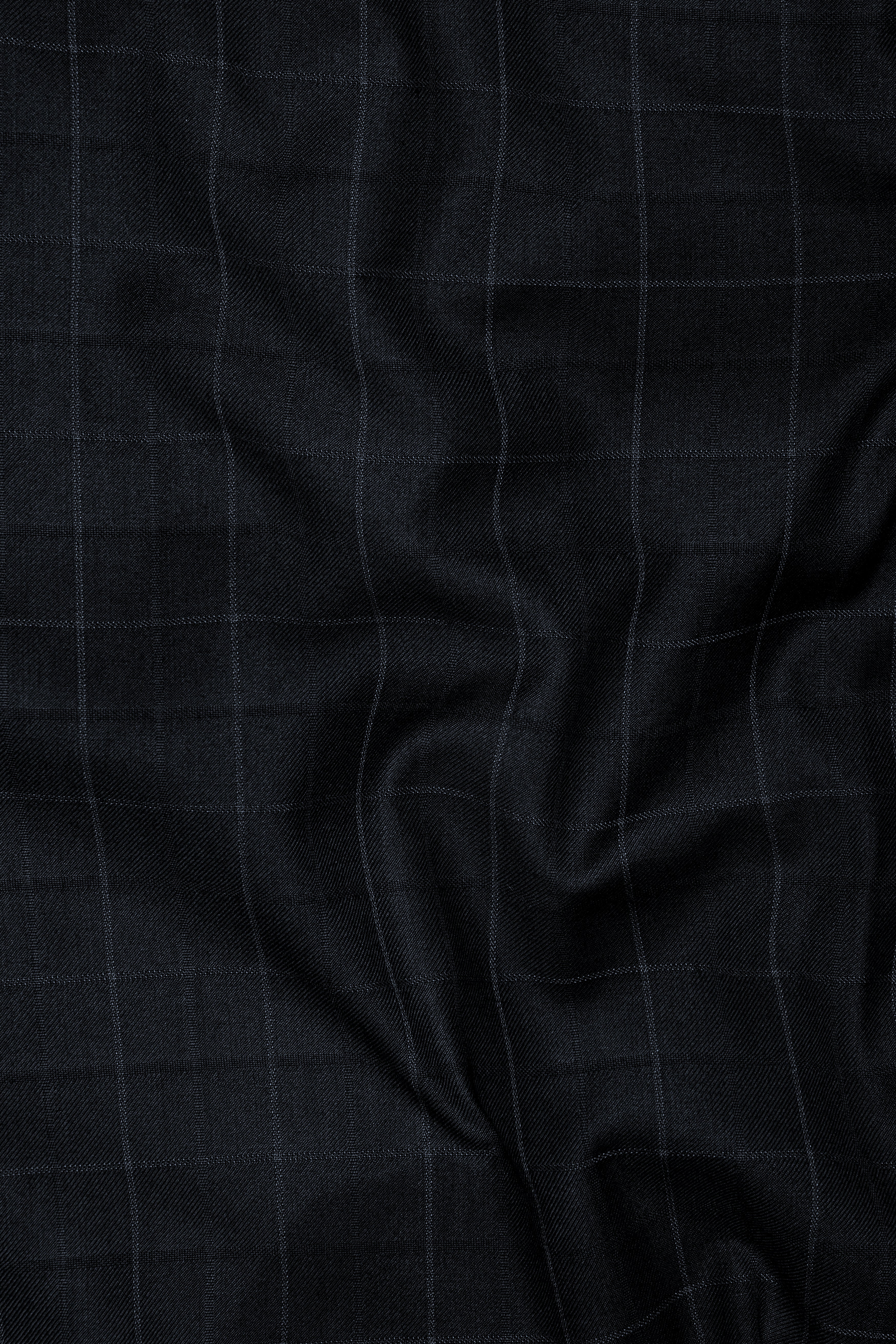 Jade Black Subtle Checkered Wool Rich Waistcoat V2909-36, V2909-38, V2909-40, V2909-42, V2909-44, V2909-46, V2909-48, V2909-50, V2909-09, V2909-54, V2909-56, V2909-58, V2909-60