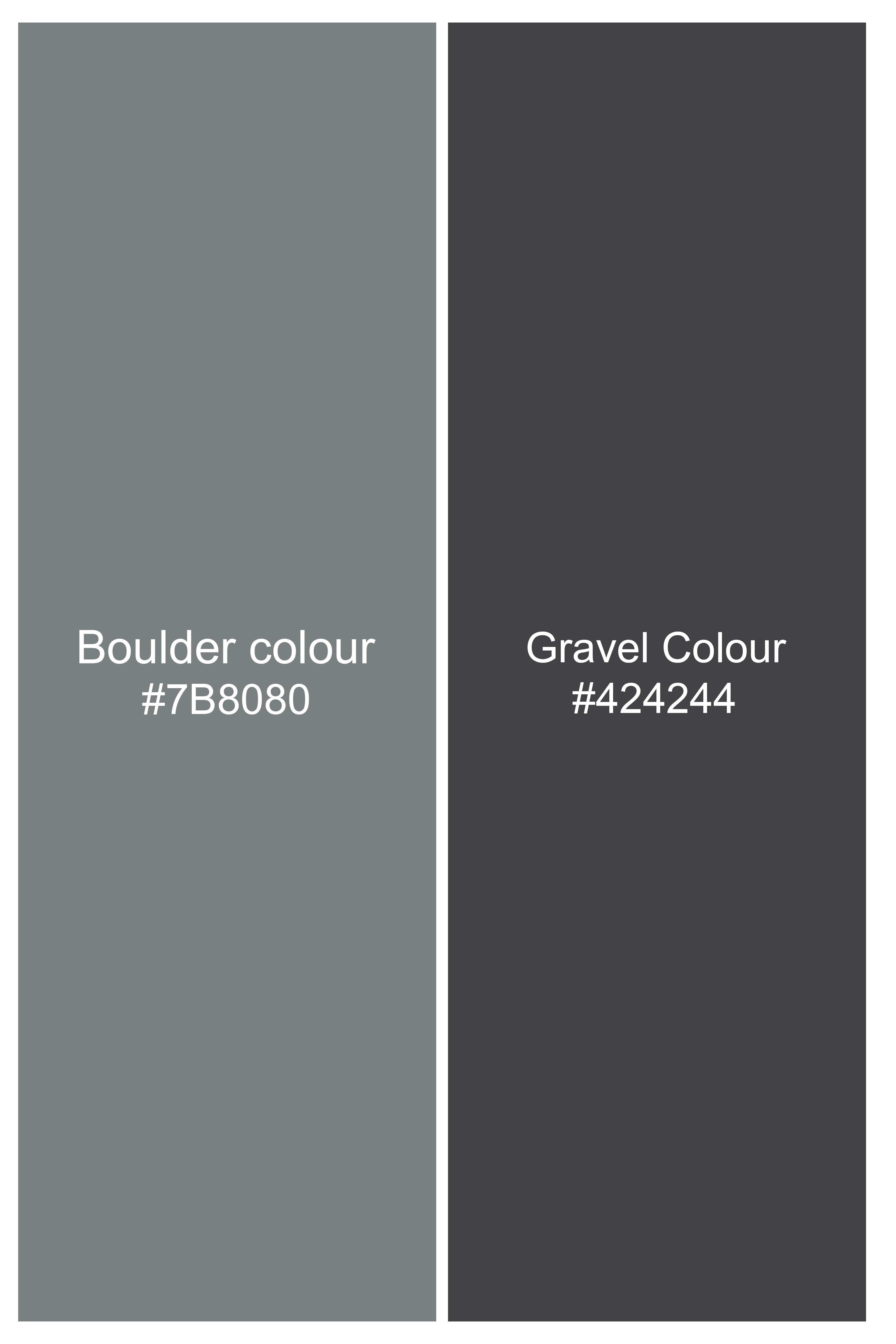 Boulder Gray Checkered Wool Rich Waistcoat V2930-36, V2930-38, V2930-40, V2930-42, V2930-44, V2930-46, V2930-48, V2930-50, V2930-30, V2930-54, V2930-56, V2930-58, V2930-60