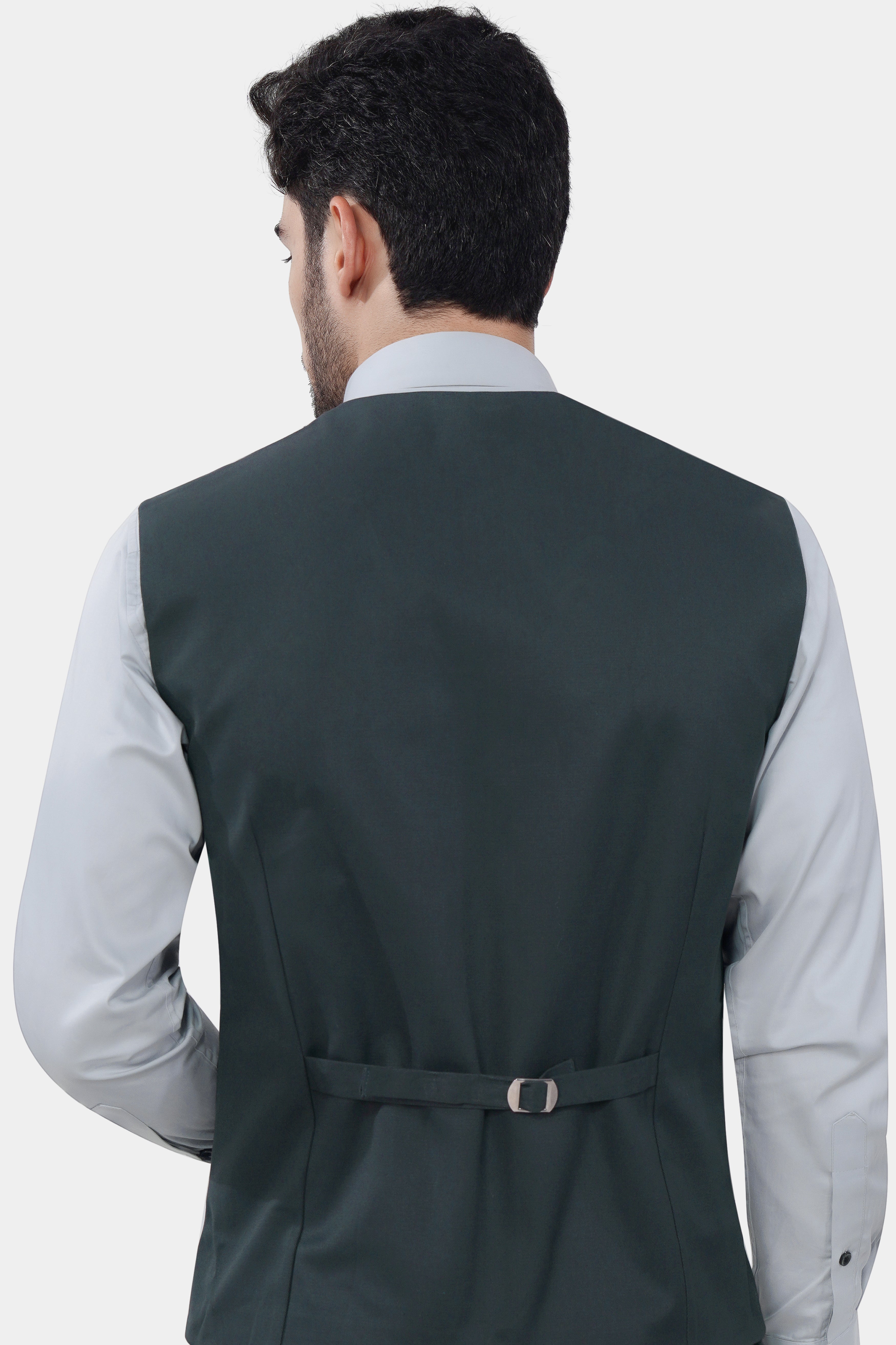 Gunmetal Gray Premium Cotton Waistcoat V2969-36, V2969-38, V2969-40, V2969-42, V2969-44, V2969-46, V2969-48, V2969-50, V2969-69, V2969-54, V2969-56, V2969-58, V2969-60