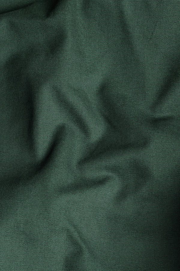 Fern Green Premium Cotton Waistcoat