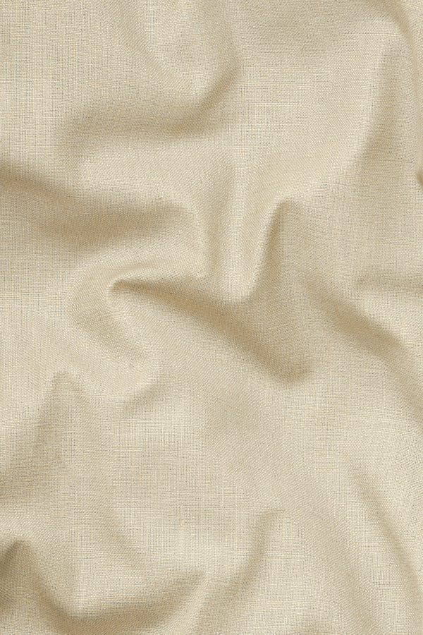 Cashmere Beige Premium Cotton Sports Waistcoat