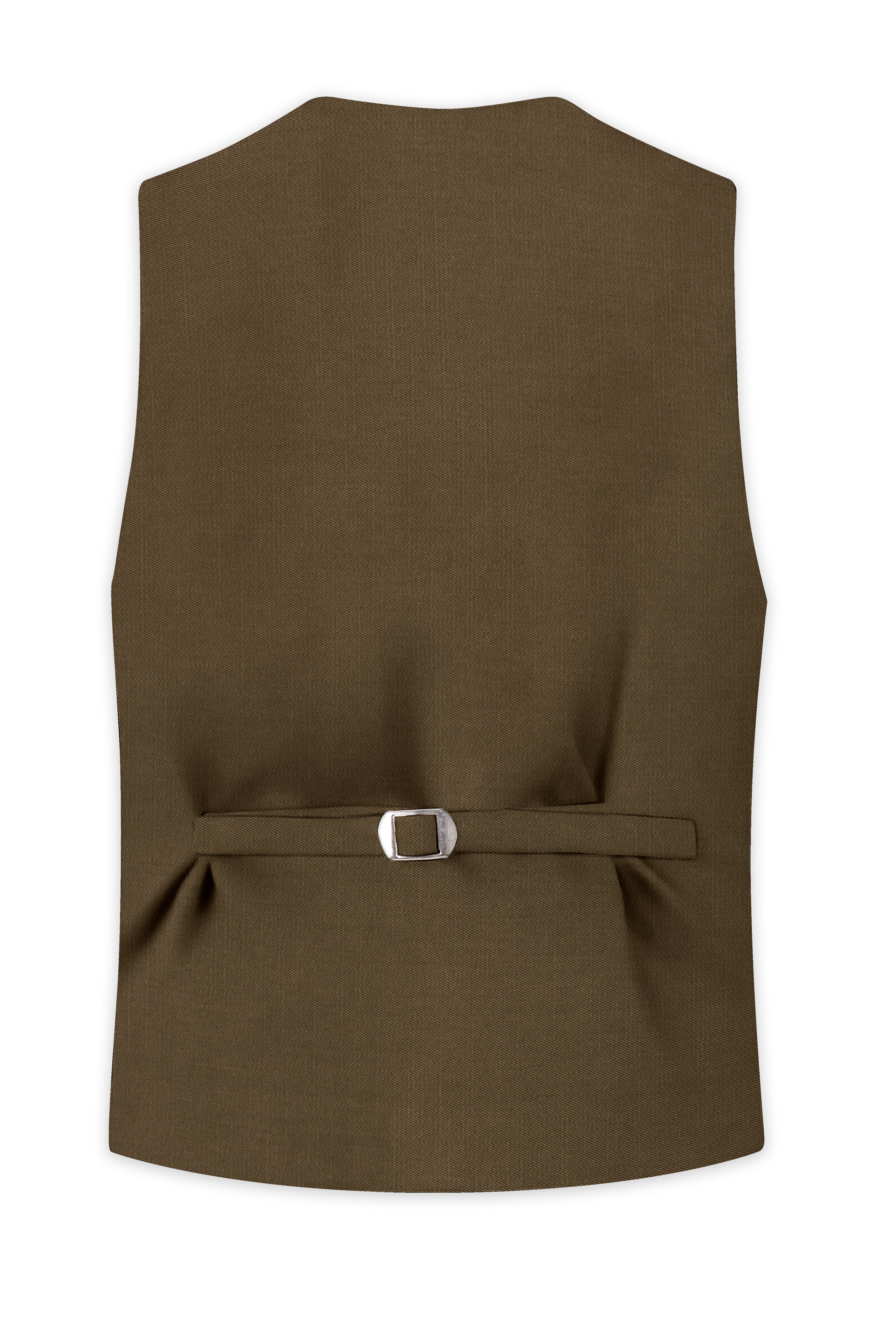 Tortilla Brown Wool Rich Waistcoat
