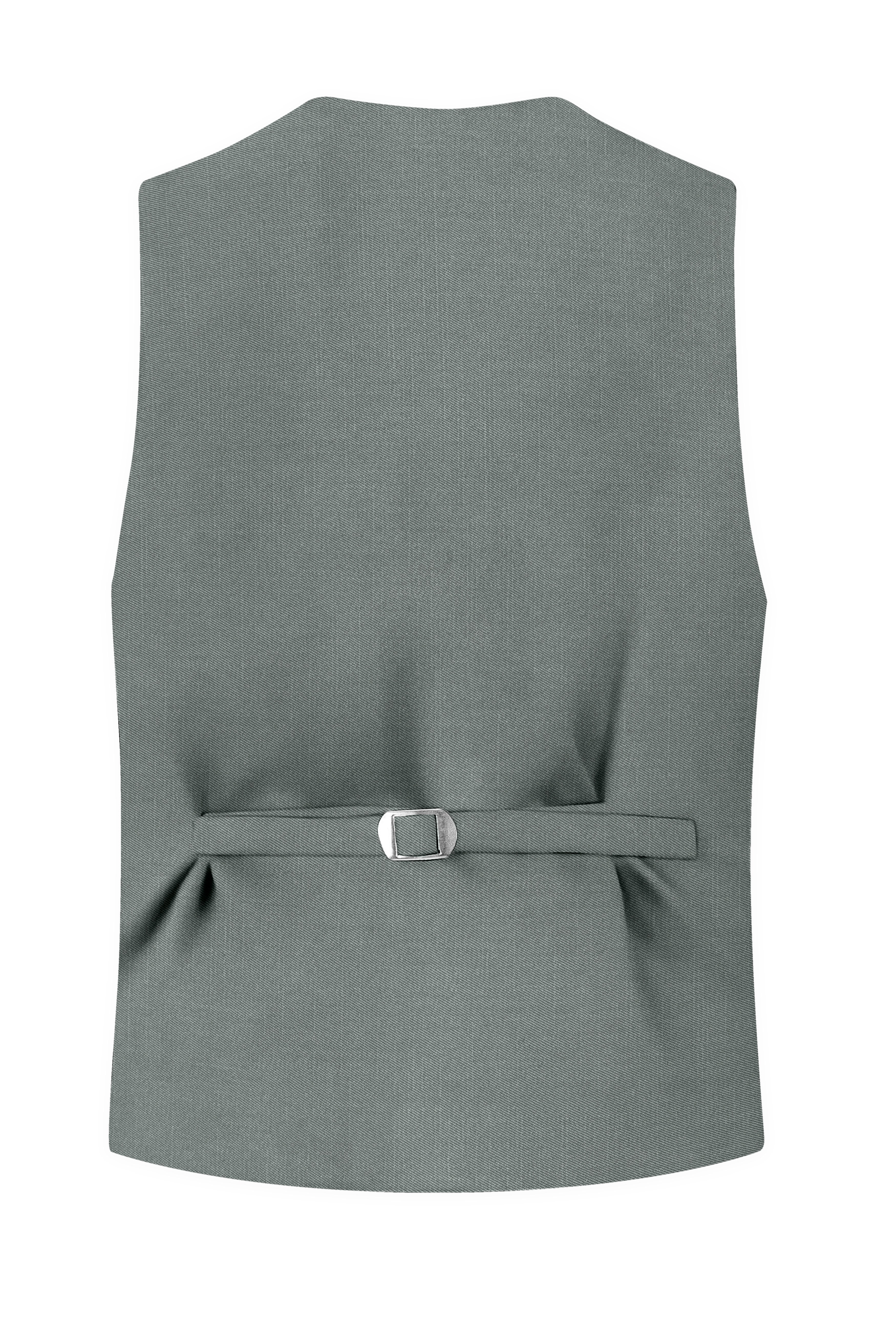 Travliam-William Green Wool Rich Slight Stretch Waistcoat