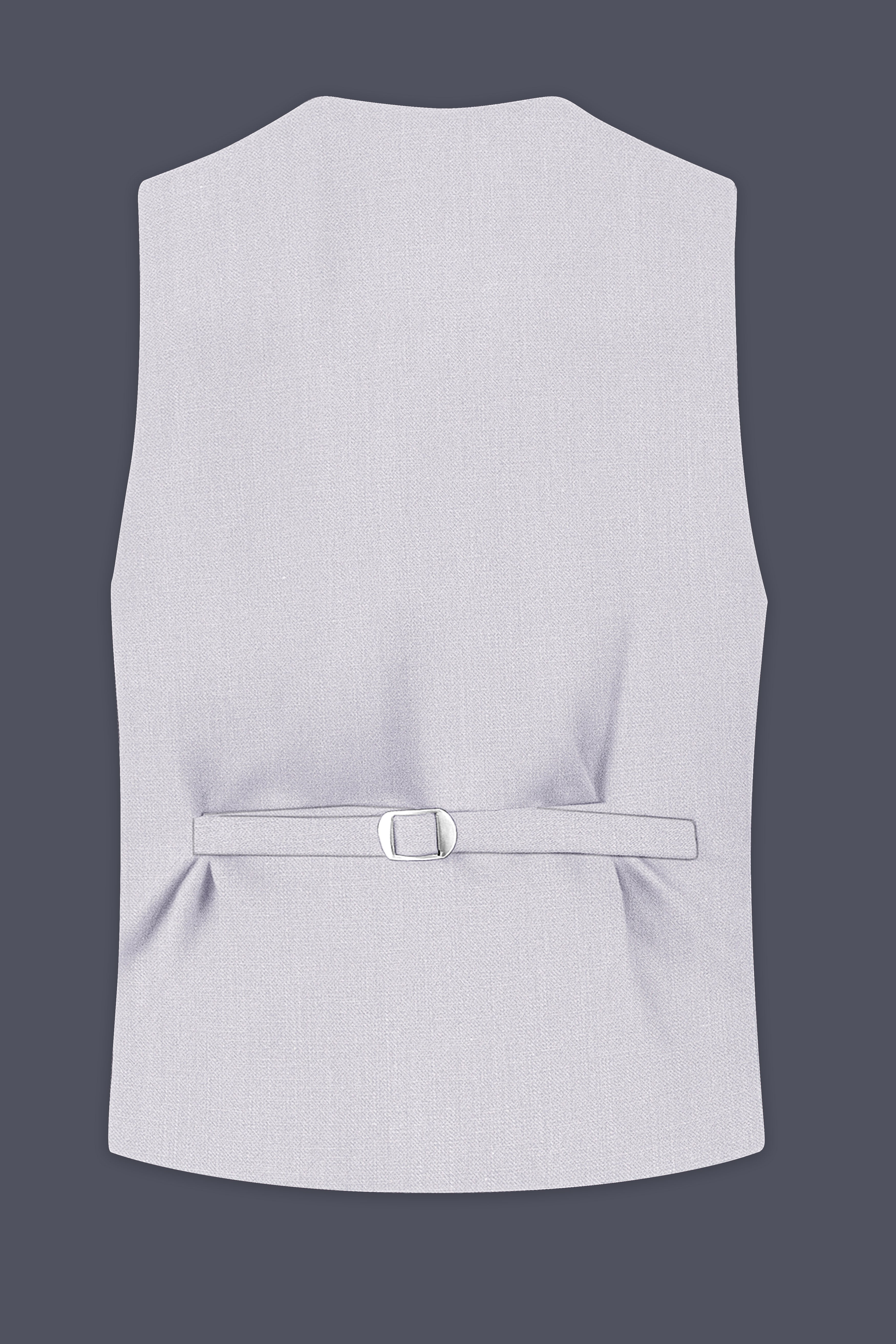 Aristo-Alto Gray Luxurious Linen Stretchable Waistcoats