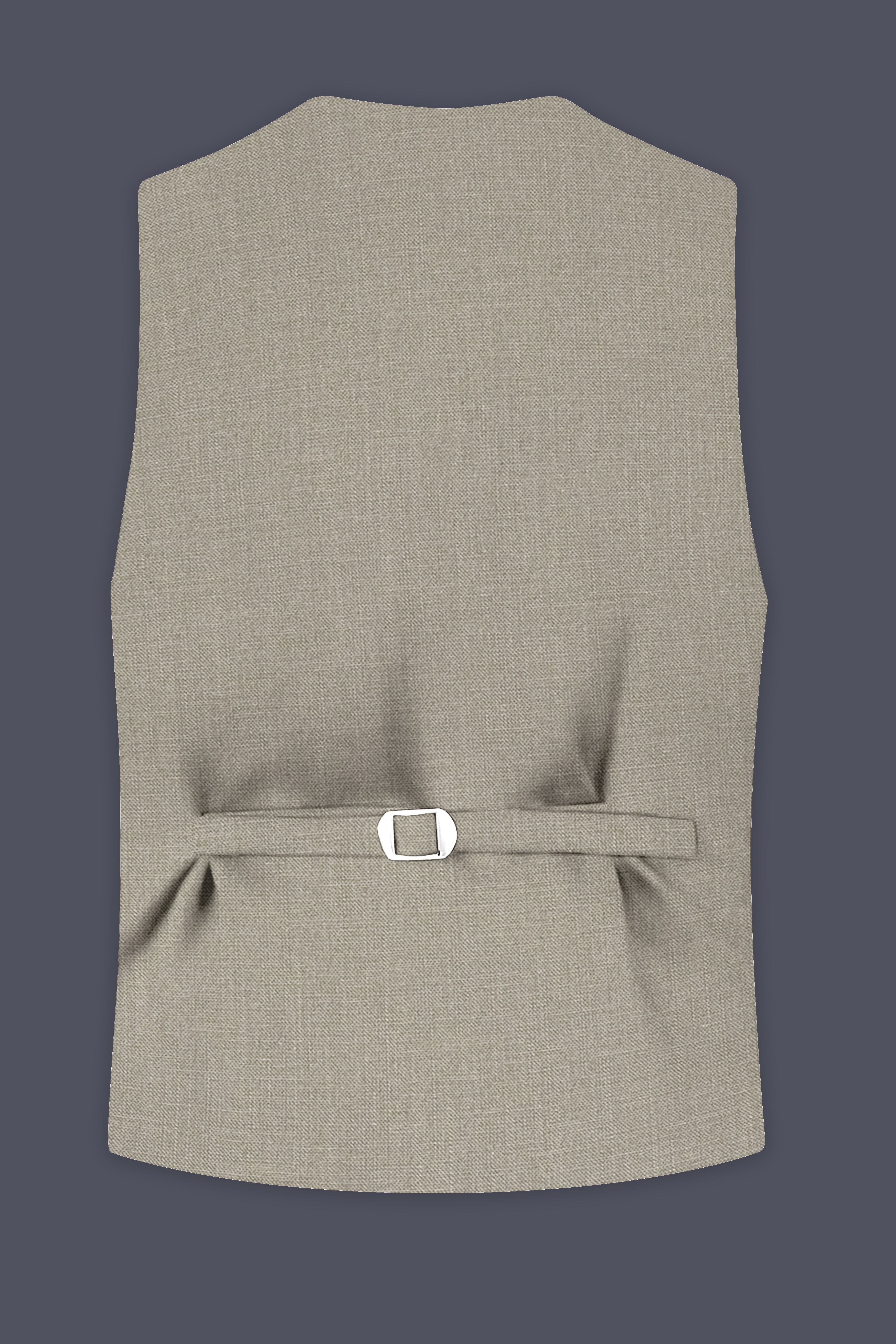 Grevino-Pablo Green Luxurious Linen Stretchable Waistcoats