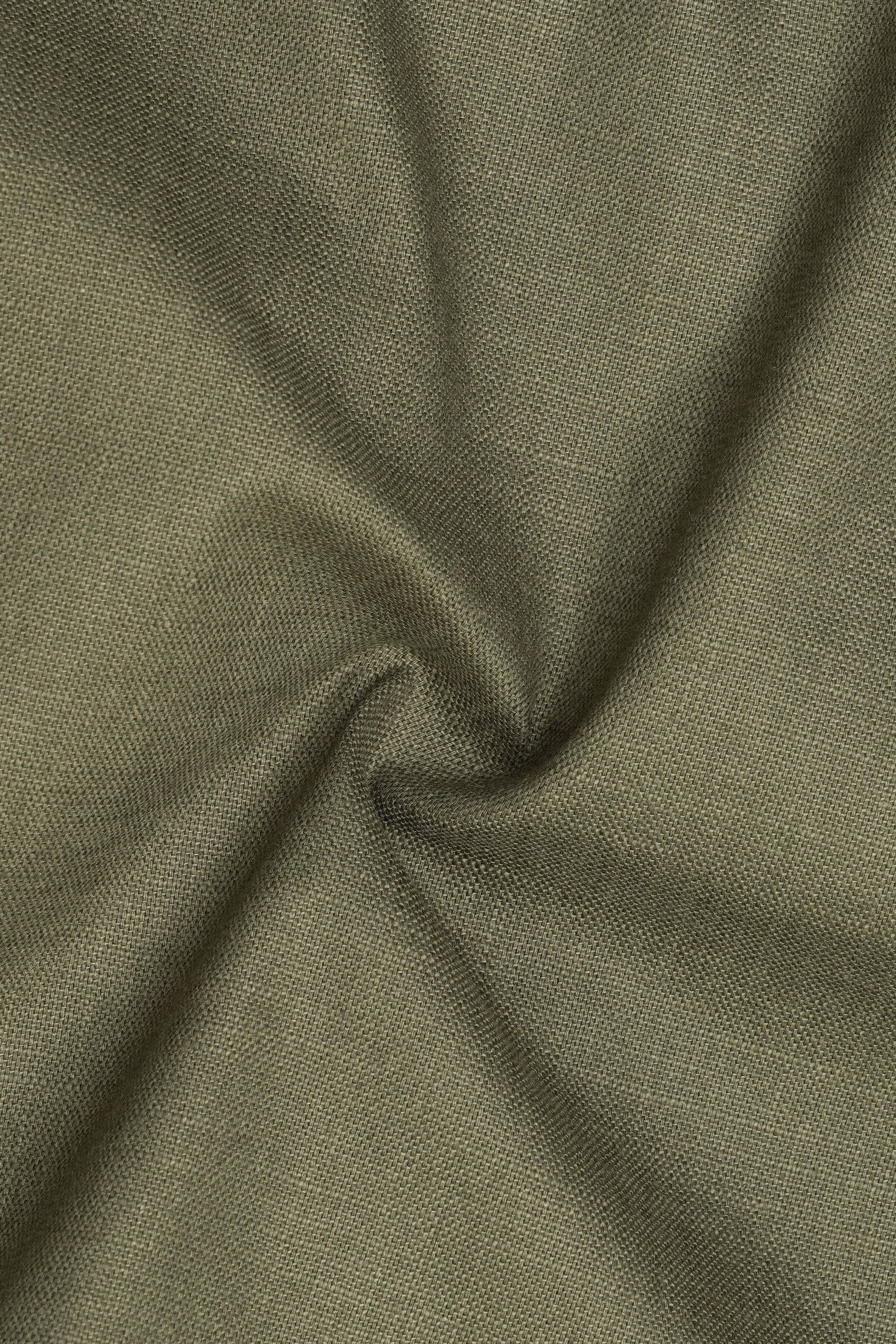 Zyren-Finch Green Luxurious Linen Stretchable Waistcoats