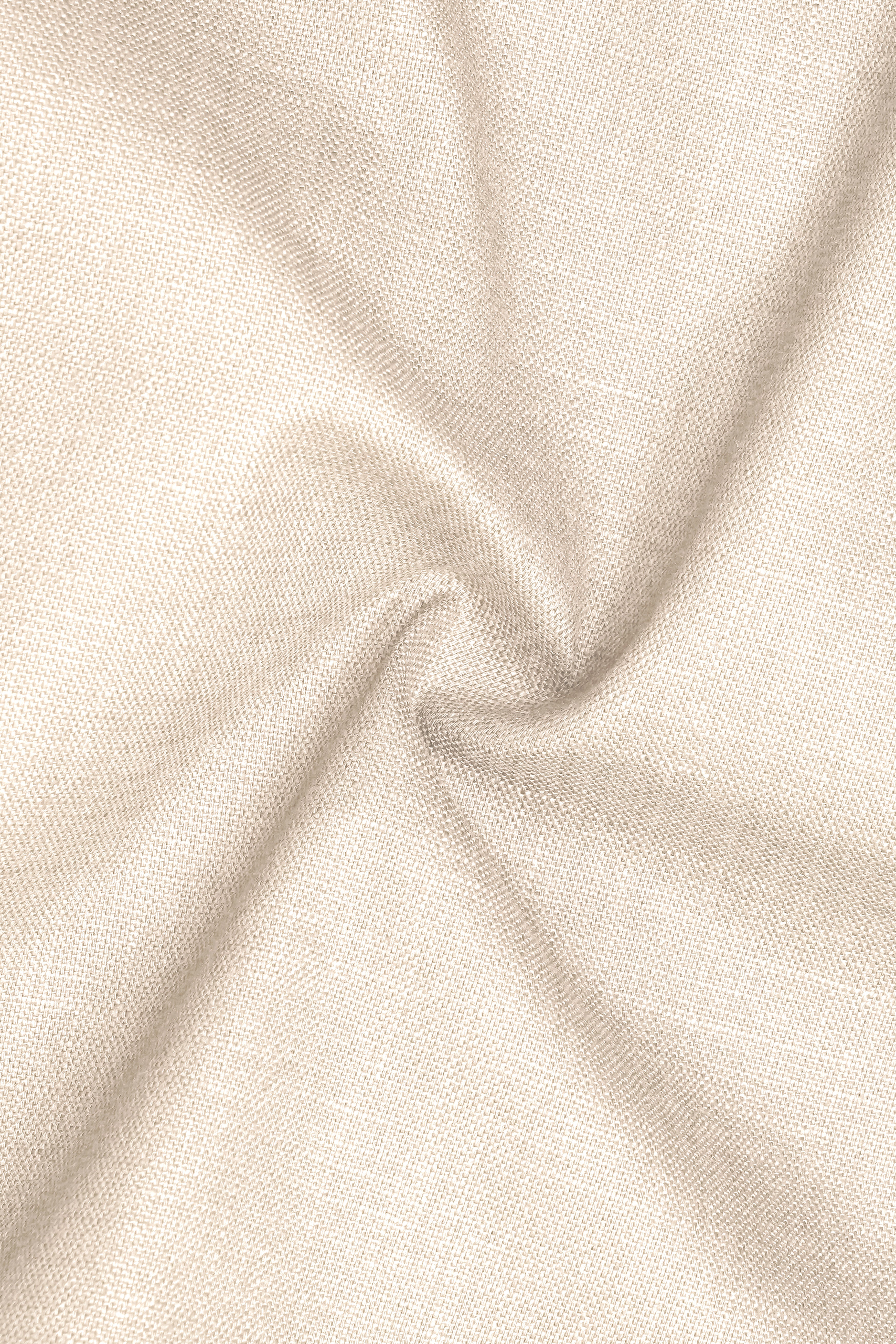 Ivoreo-Merino Cream Luxurious Linen Stretchable Waistcoats