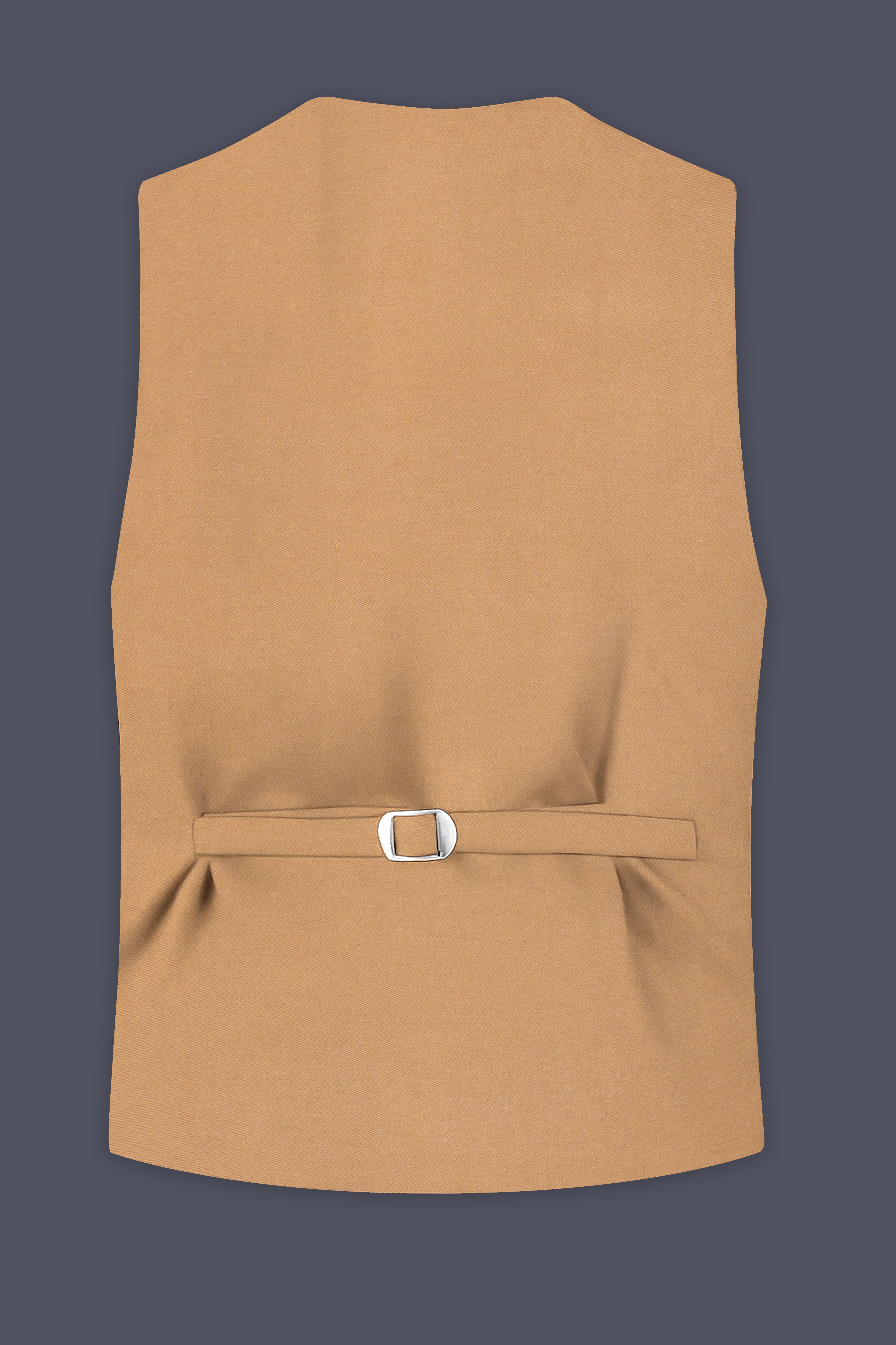 Arancio-Twine Orange Premium Cotton Waistcoat