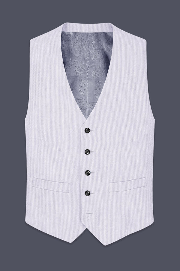 Auremerc-Mercury Gray Corduroy Waistcoat