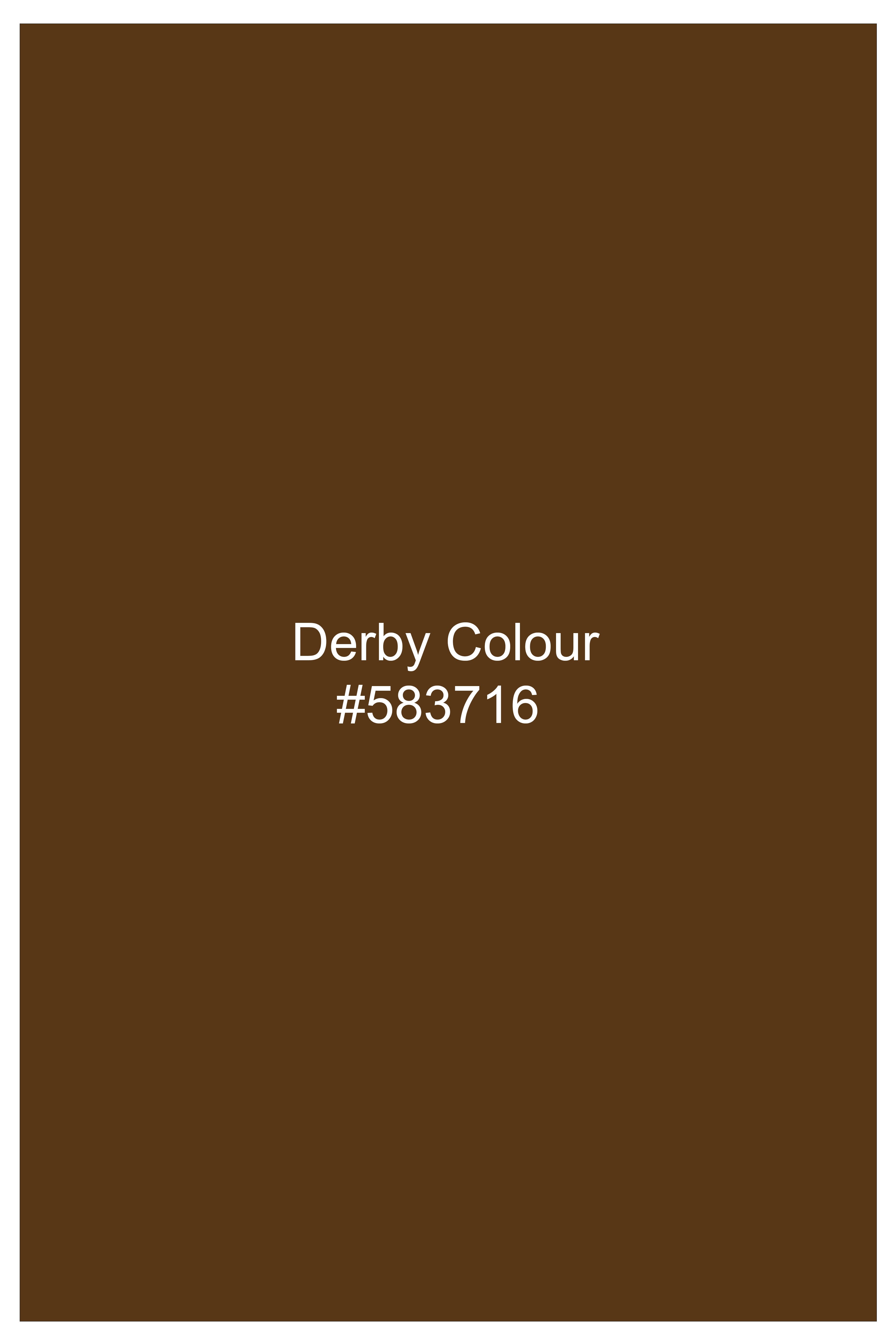 Sienna-Korean Derby Brown 4-Way Stretch Wrinkle-Free Wool Rich Waistcoat