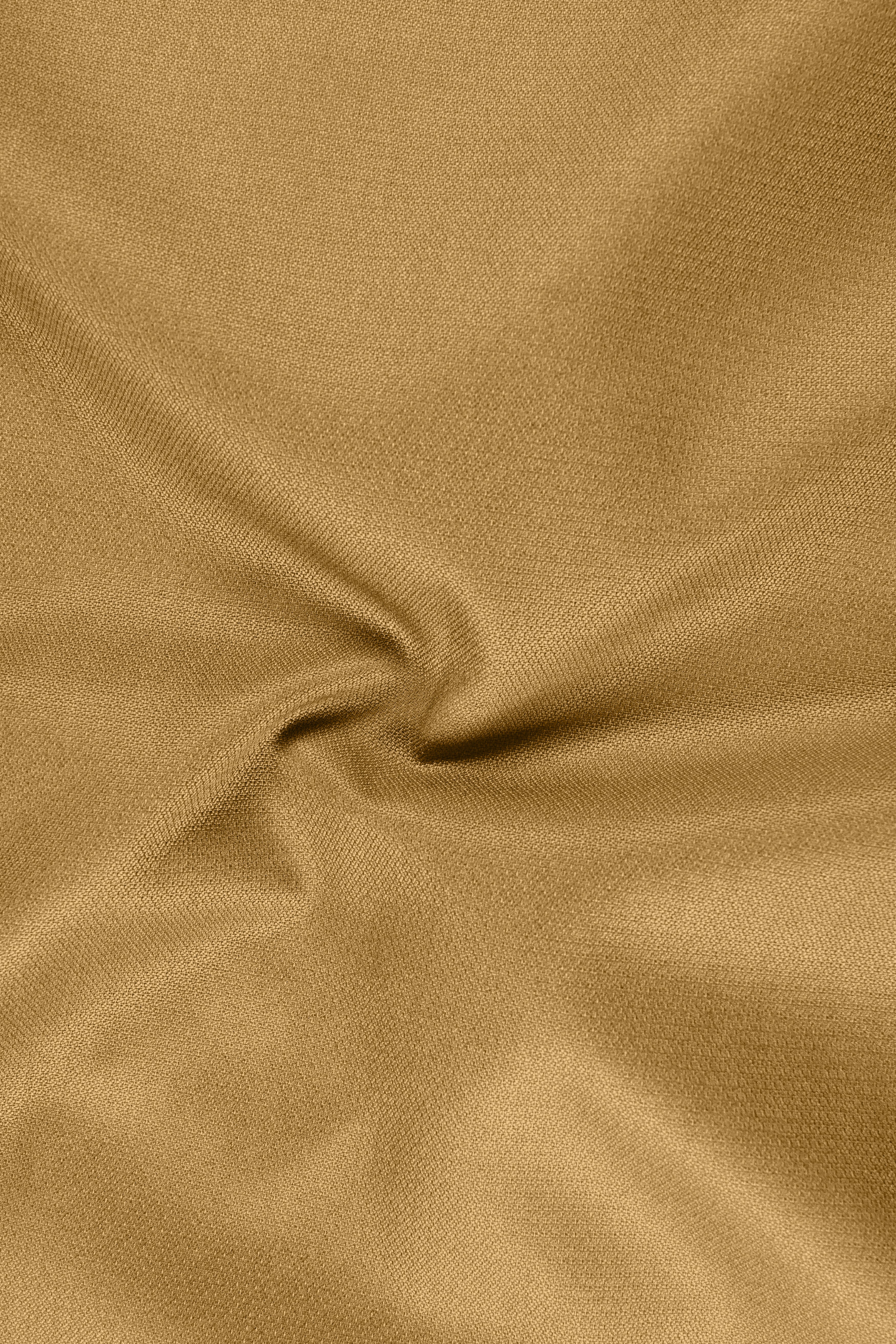 Sienna-Teak Brown Diamond Textured Wool Rich Slight Stretch Waistcoat