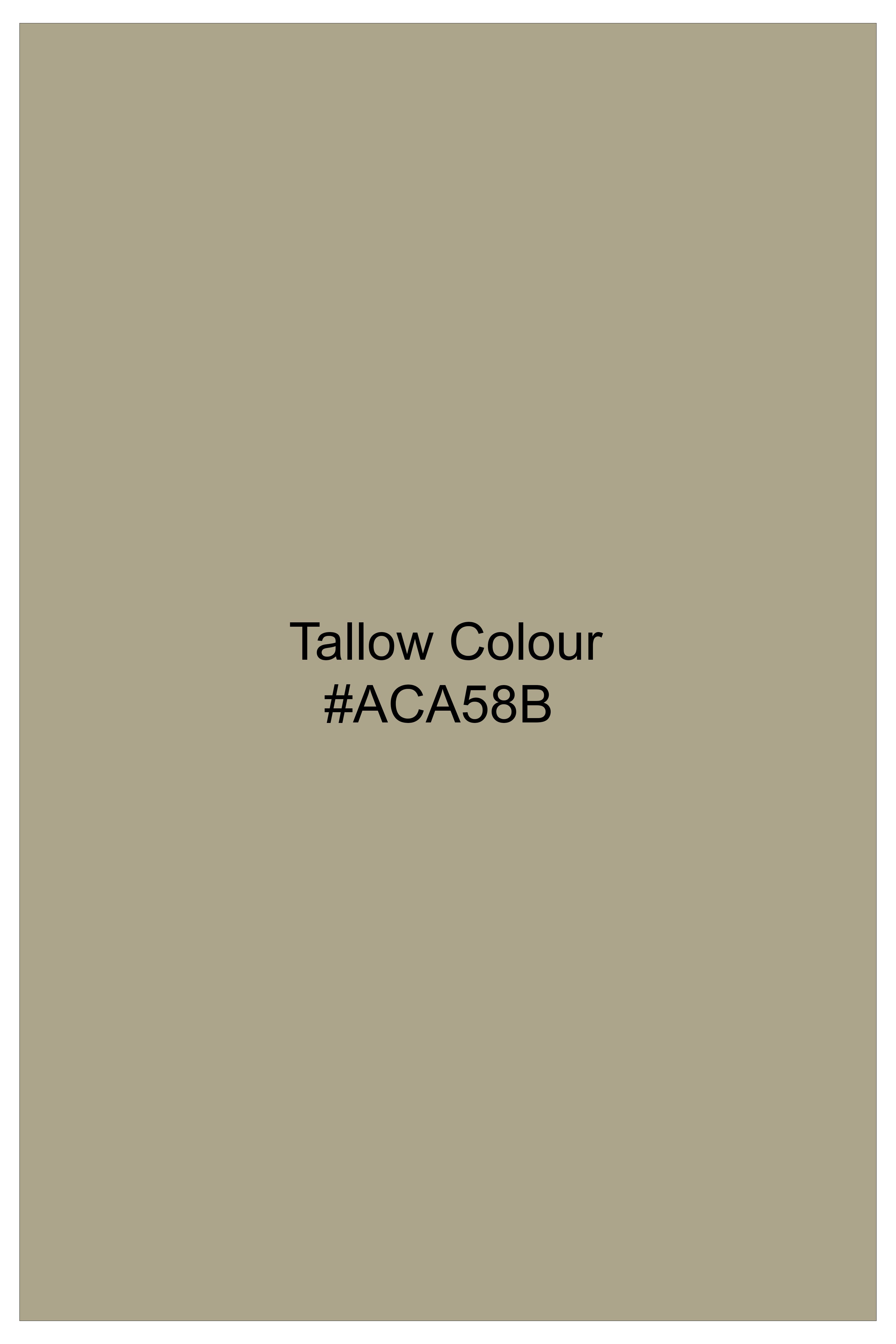 Cedar-Tallow Green Diamond Textured Wool Rich Slight Stretch Waistcoat