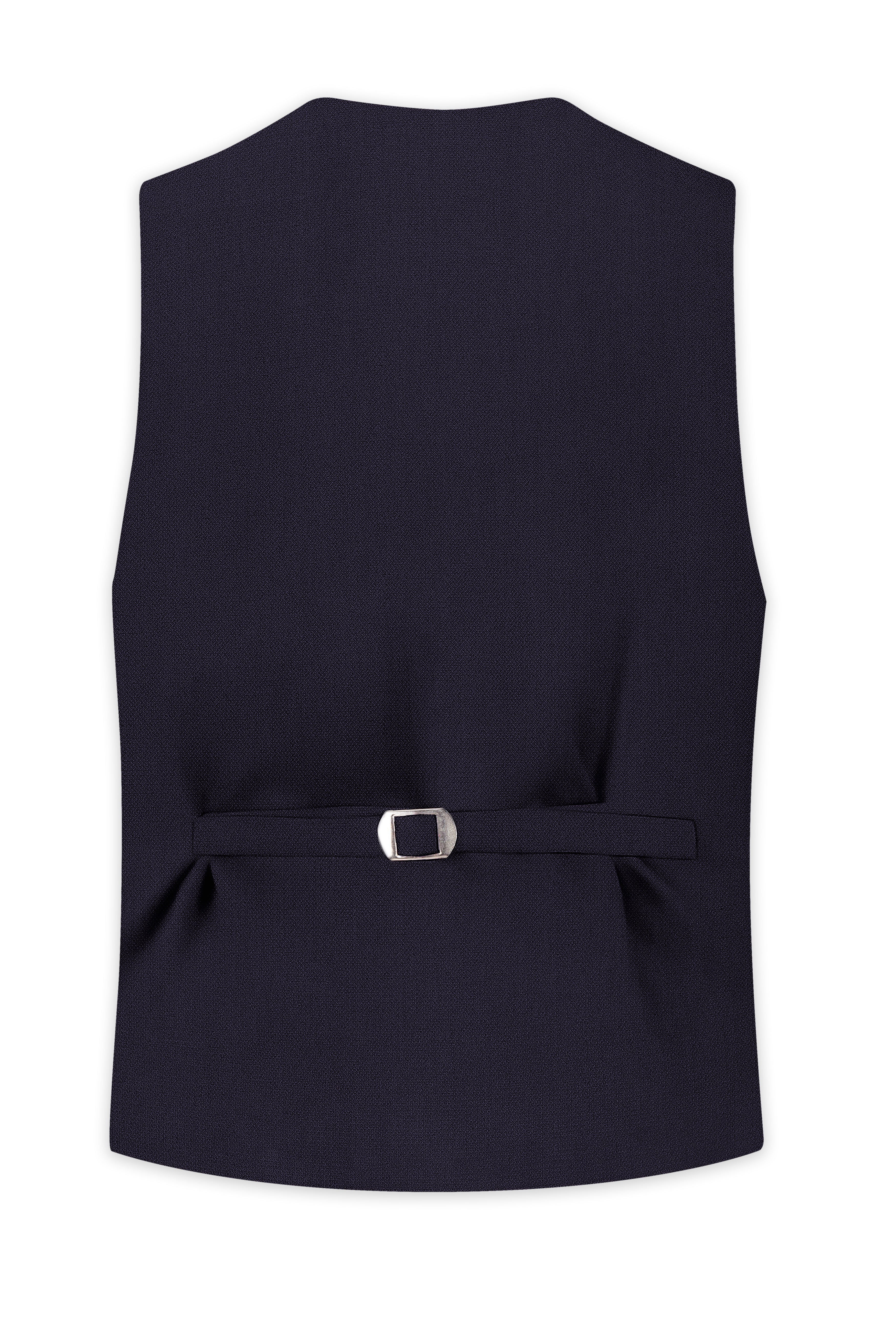 Vesper-Bastille Purple Diamond Textured Wool Rich Slight Stretch Waistcoat