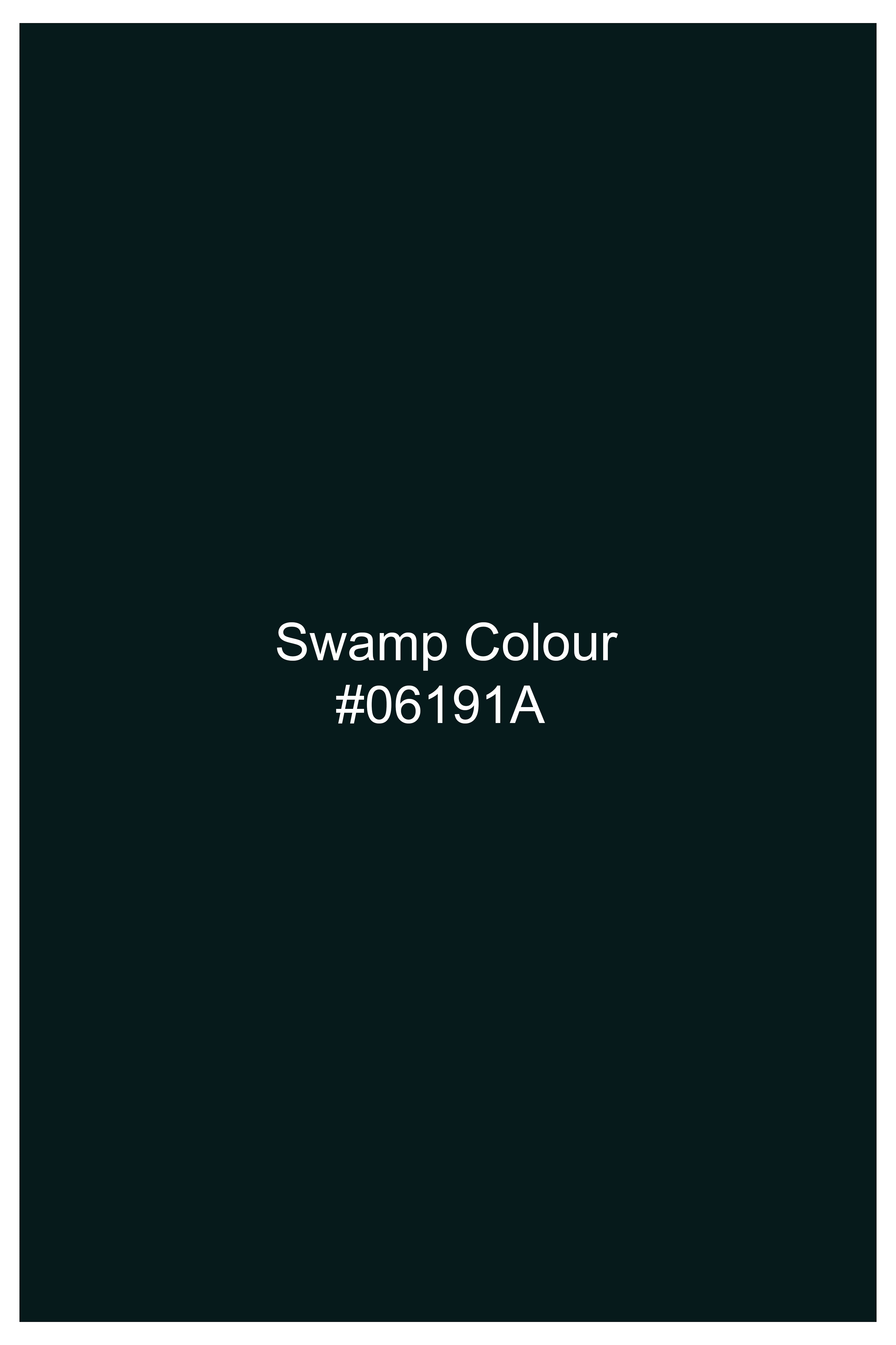Terrain-Korean Swamp Green 4-Way Stretch Wrinkle-Free Wool Rich Waistcoat