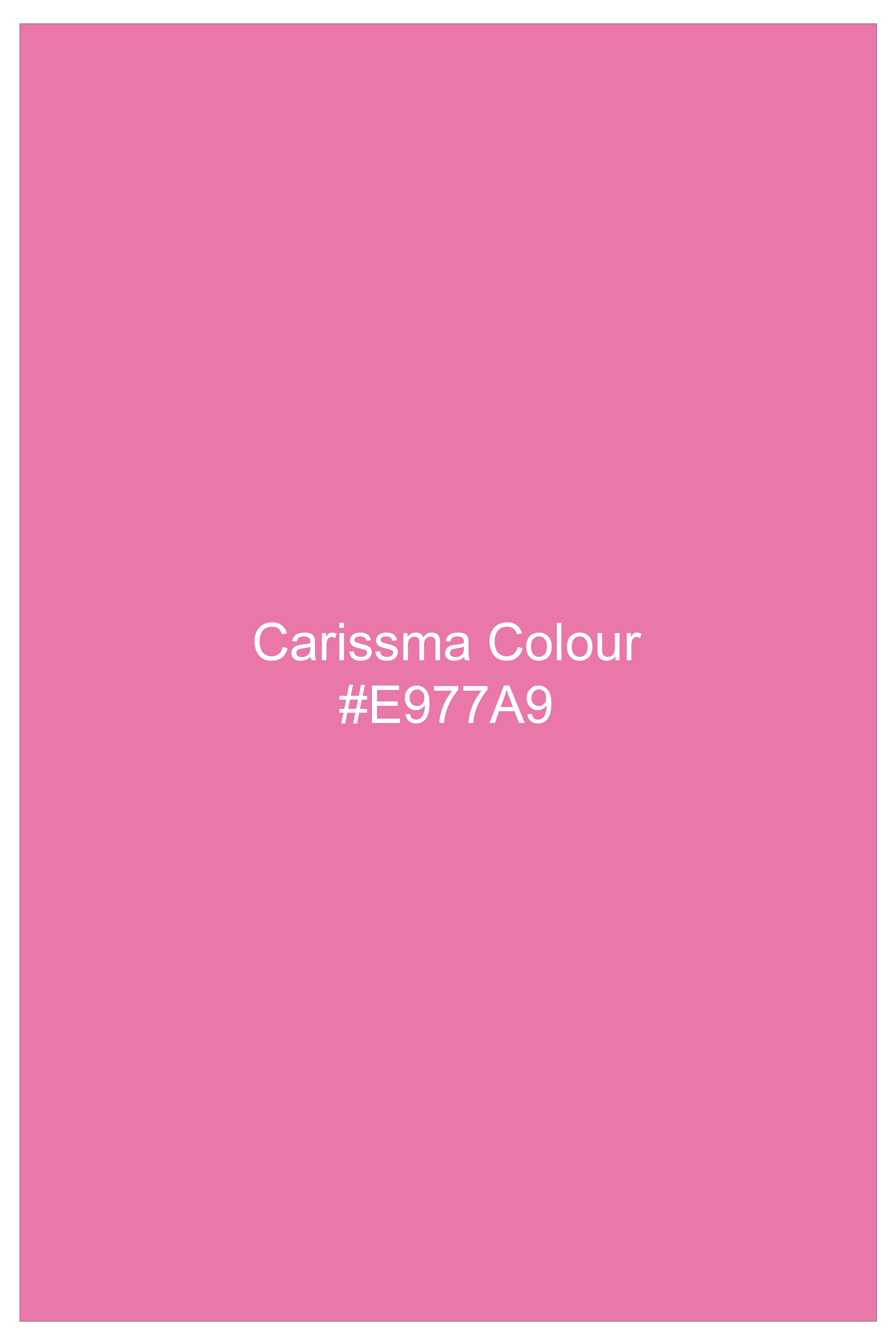 Veloura-Carissma Pink Velvet Waistcoat