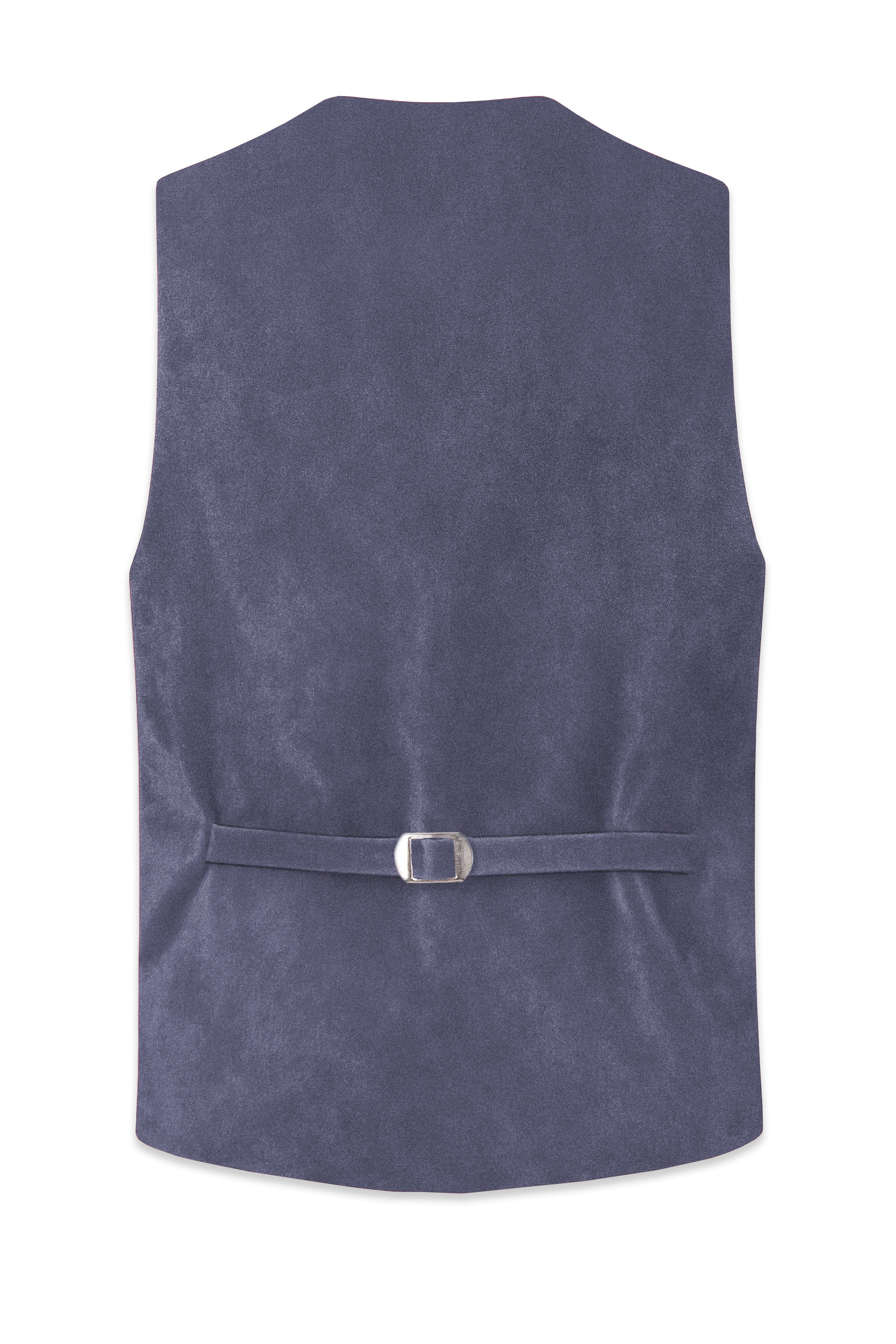 Imperium-Gun Powder Gray Velvet Waistcoat