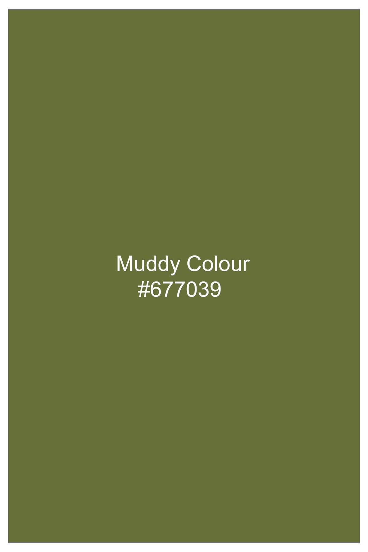 Hunter-Muddy Green Diamond Textured Wool Rich Slight Stretch Waistcoat