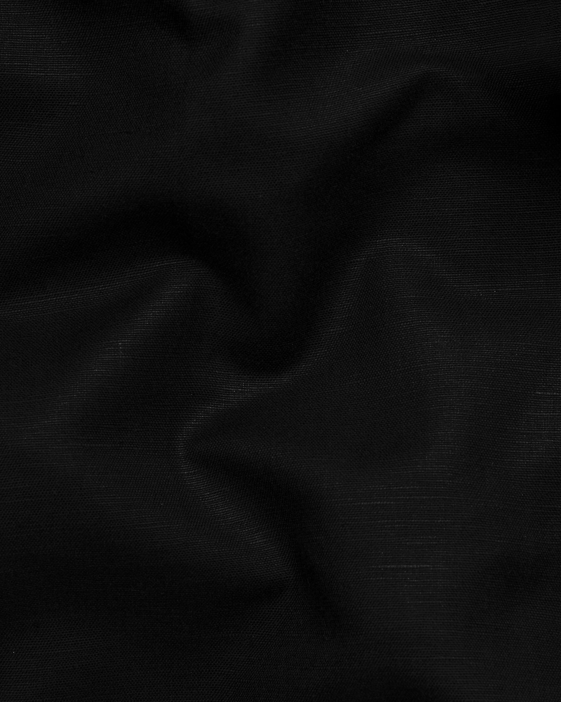 Jade Black Premium Linen Women's Blazer
