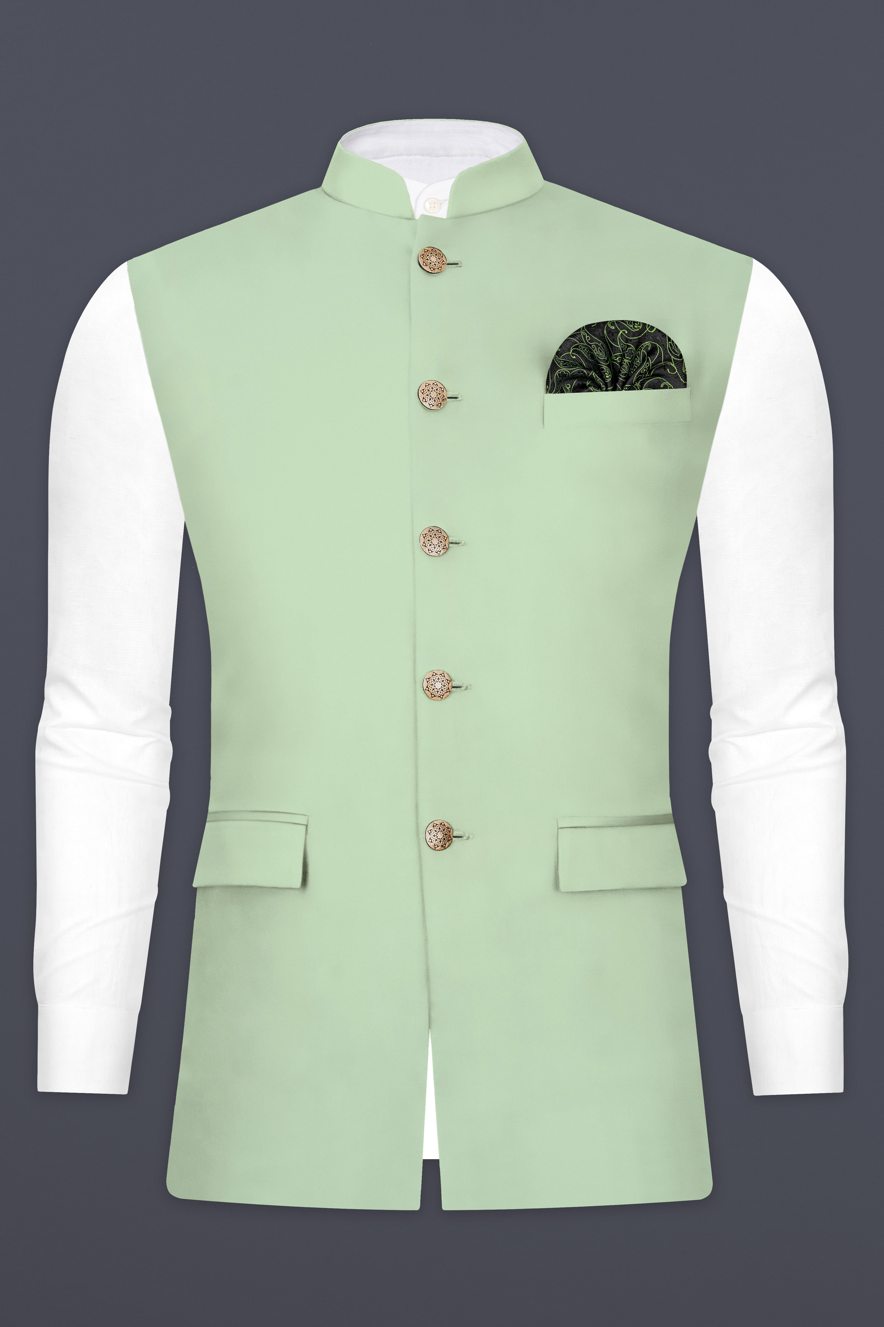 Pixie Green Nehru Jacket
