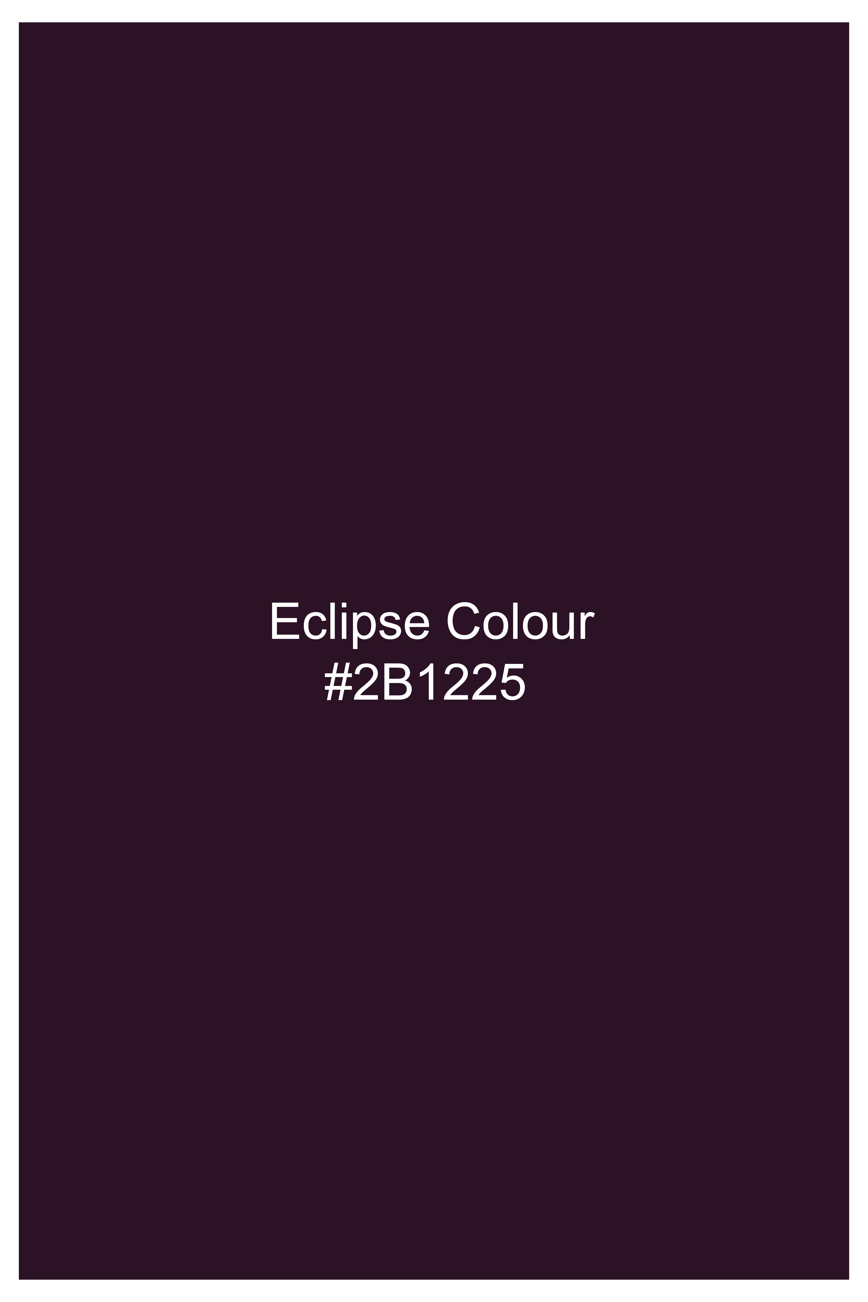 Eclipse Maroon Premium Cotton Nehru Jacket WC2757-36, WC2757-38, WC2757-40, WC2757-42, WC2757-44, WC2757-46, WC2757-48, WC2757-50, WC2757-52, WC2757-54, WC2757-56, WC2757-58, WC2757-60