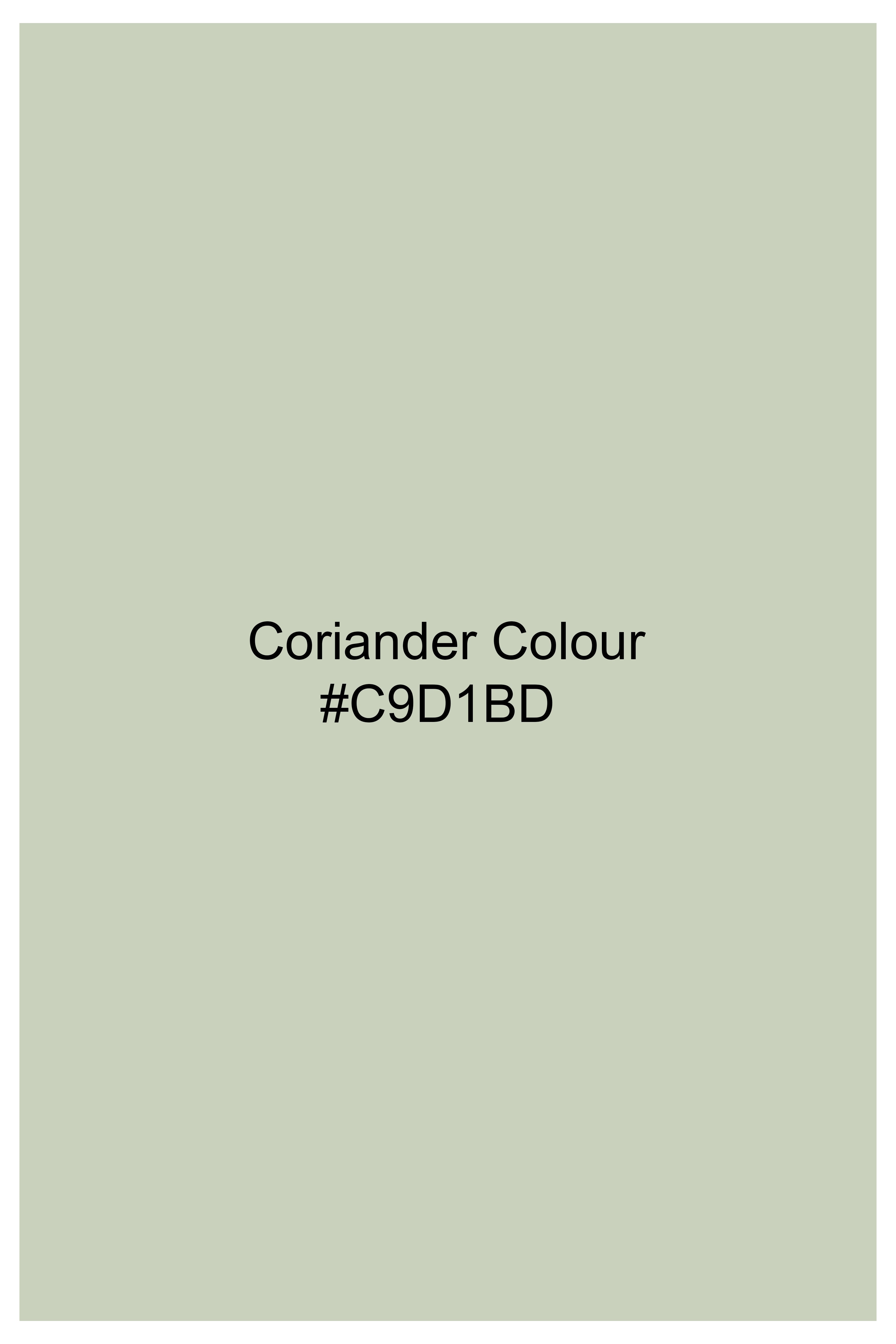 Coriander Green Premium Cotton Stretchable Traveler Nehru Jacket WC2796-36, WC2796-38, WC2796-40, WC2796-42, WC2796-44, WC2796-46, WC2796-48, WC2796-50, WC2796-52, WC2796-54, WC2796-56, WC2796-58, WC2796-60