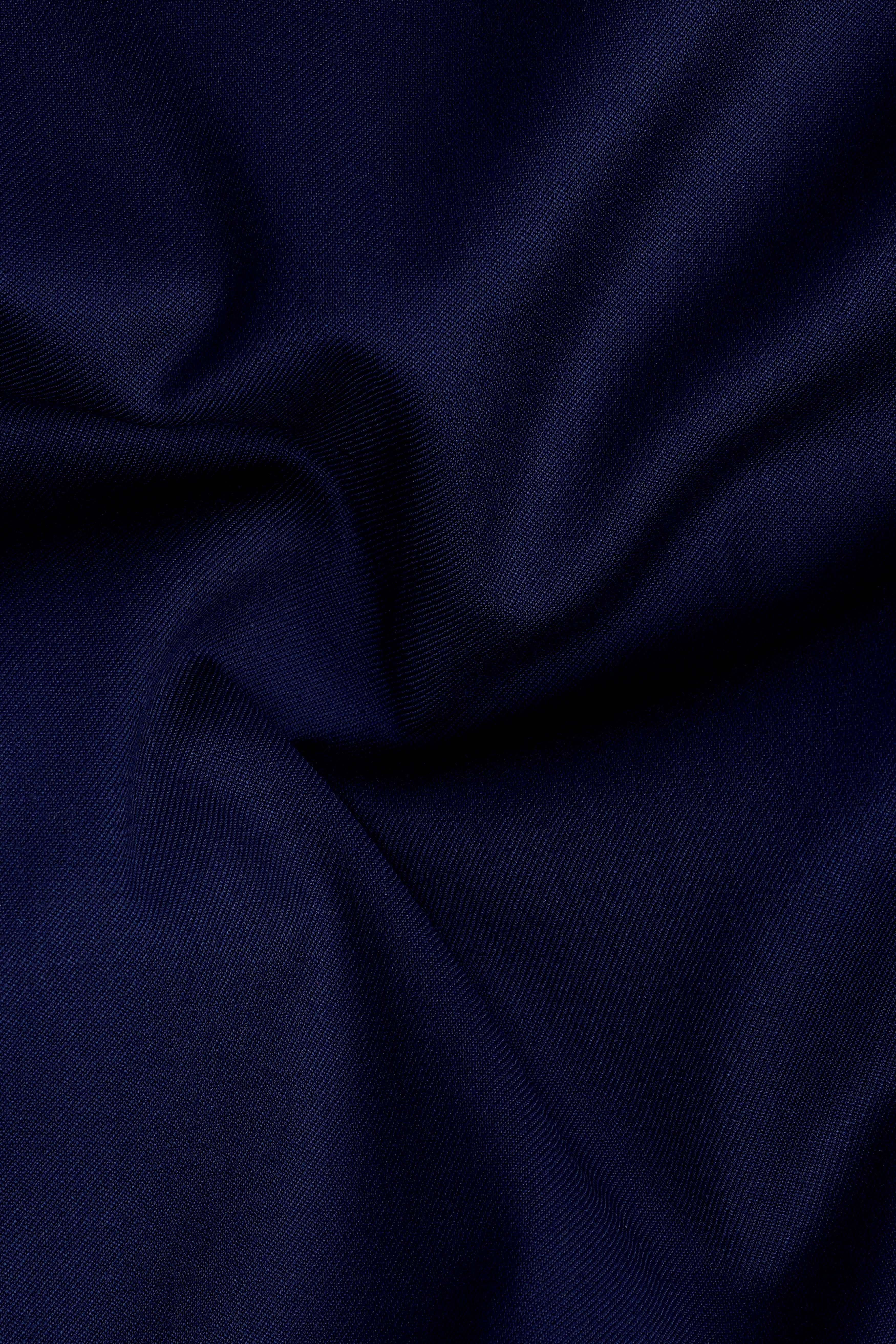 Cloud Burst Blue Wool Rich Nehru Jacket