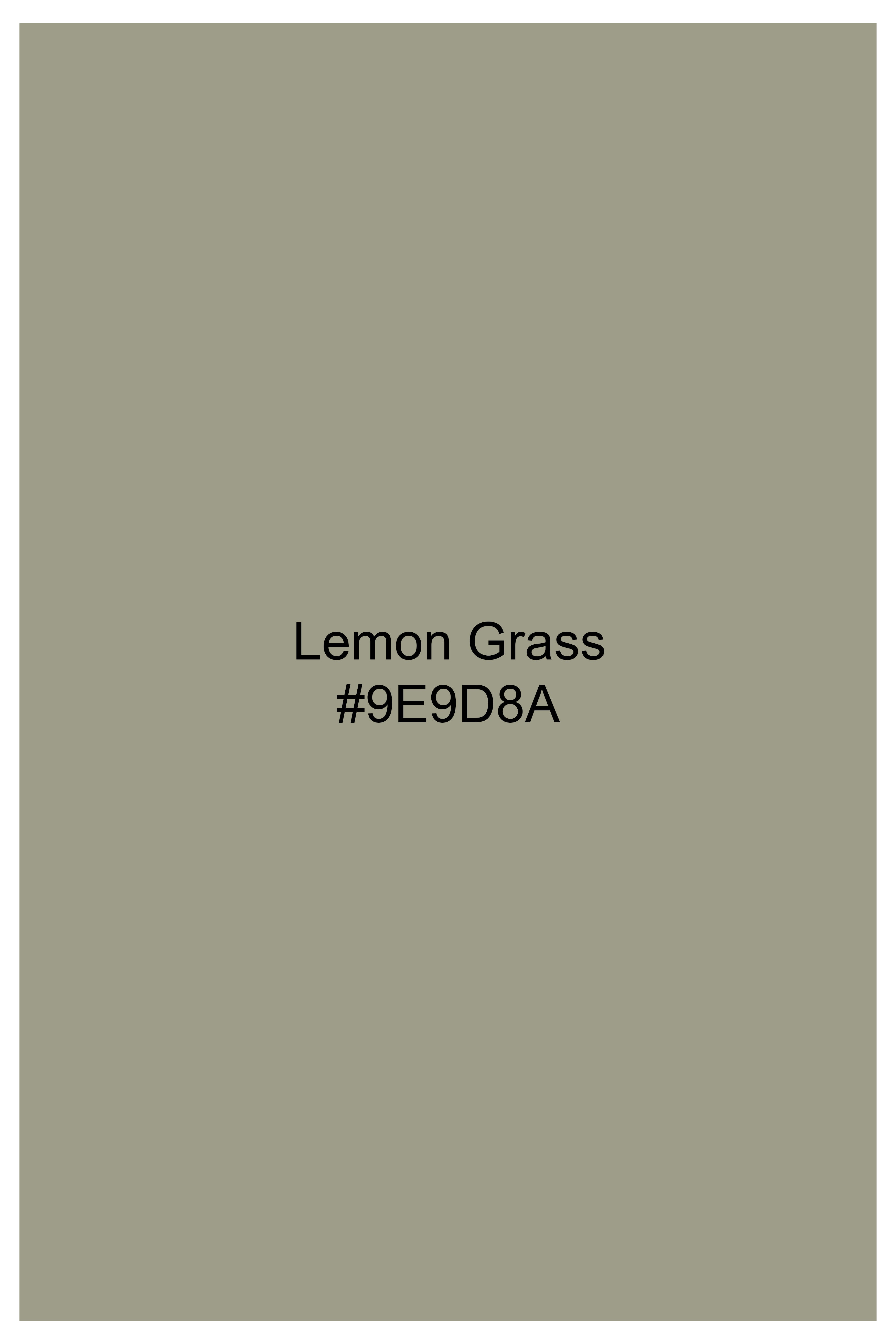 Lemon Grass Green Premium Cotton Nehru Jacket