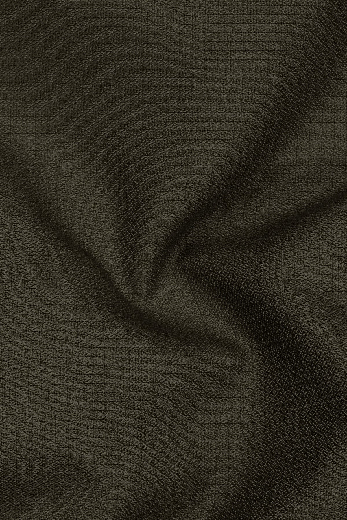 Prestige-Zeus Green Diamond Textured Wool Rich Slight Stretch Nehru Jackets