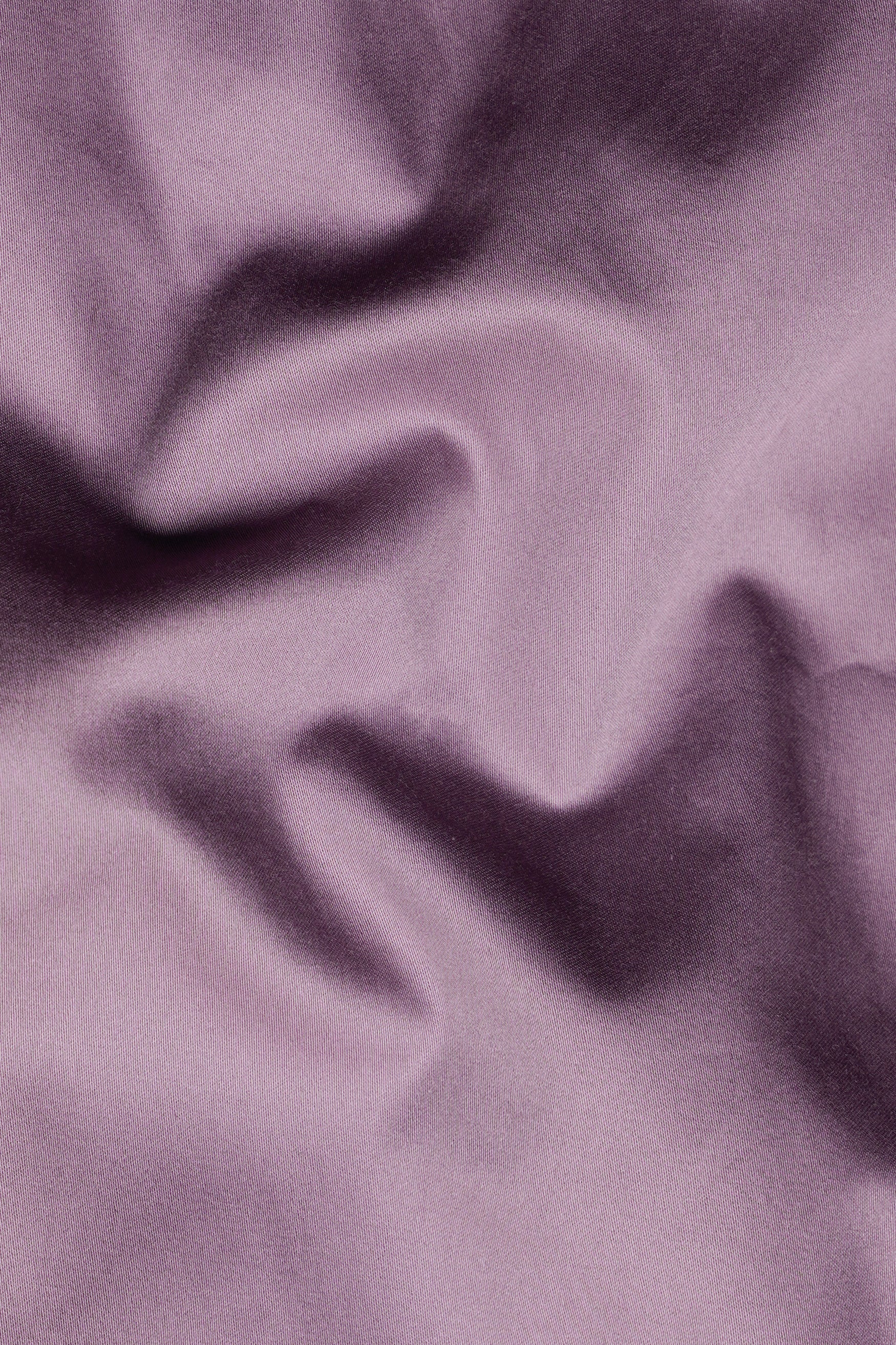 Cinereous Purple Premium Cotton A Line Dress