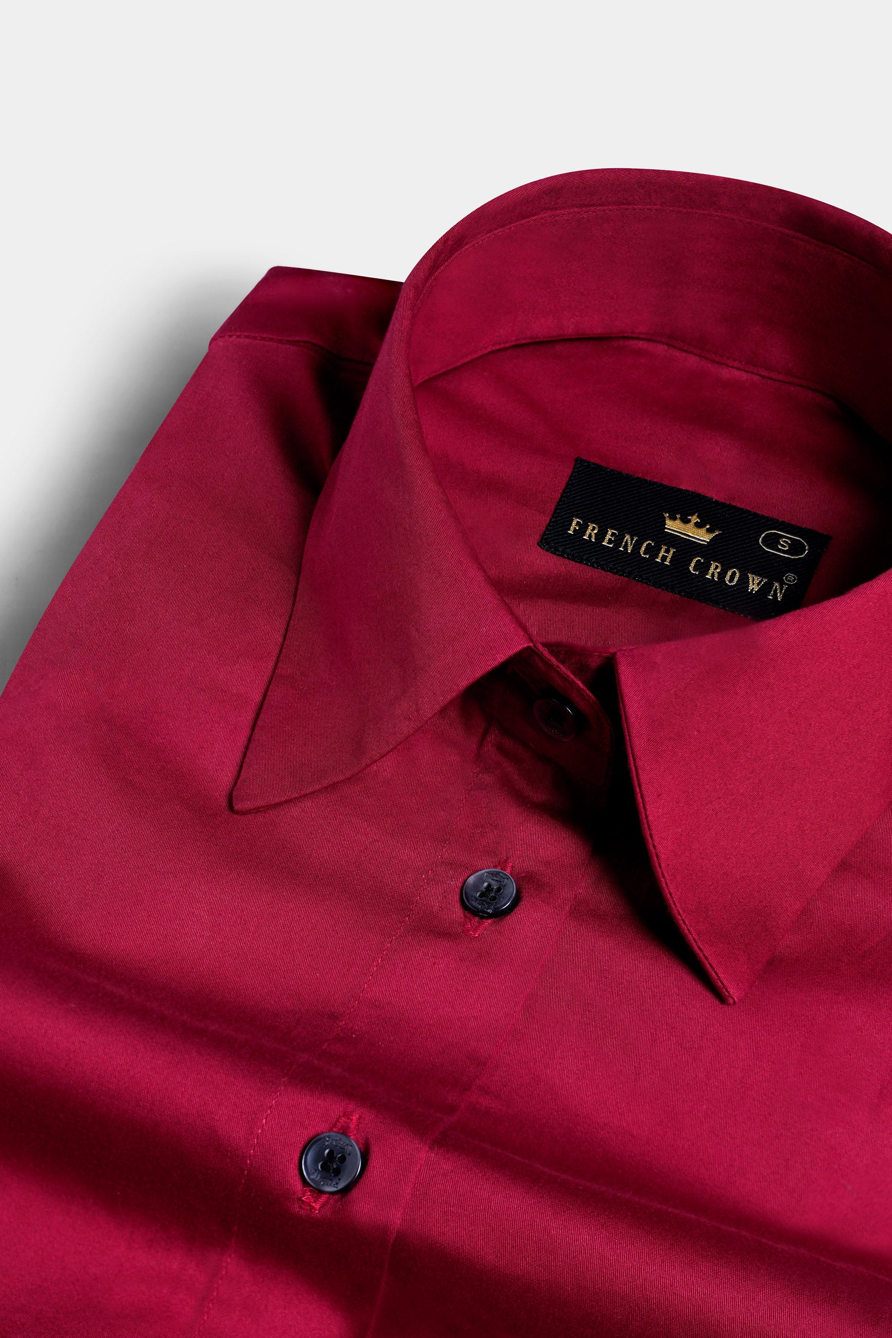 Paprika Red Premium Cotton Shirt