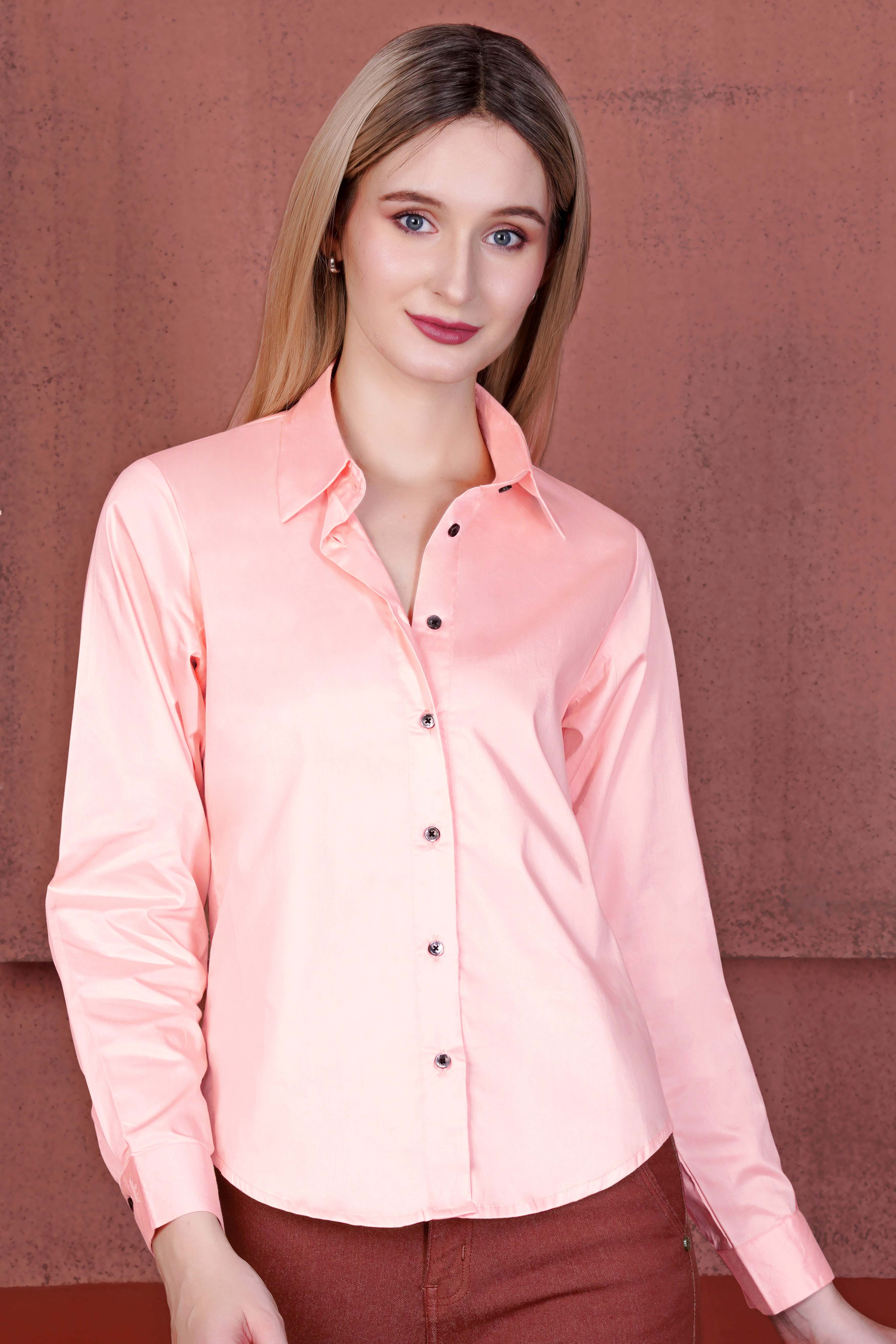 Kawaii Peach Premium Cotton Shirt