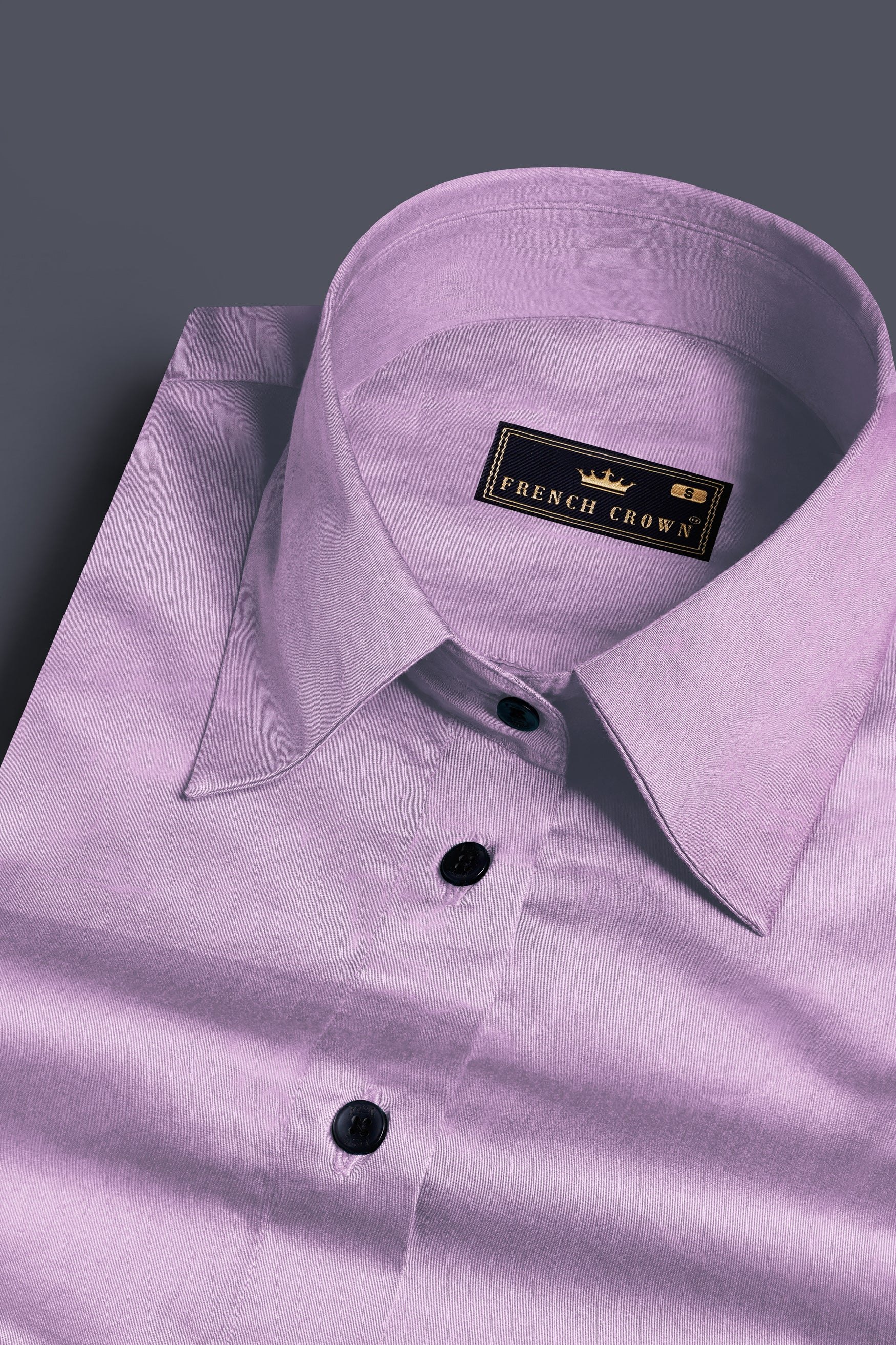 Plum Purple Premium Cotton Shirt