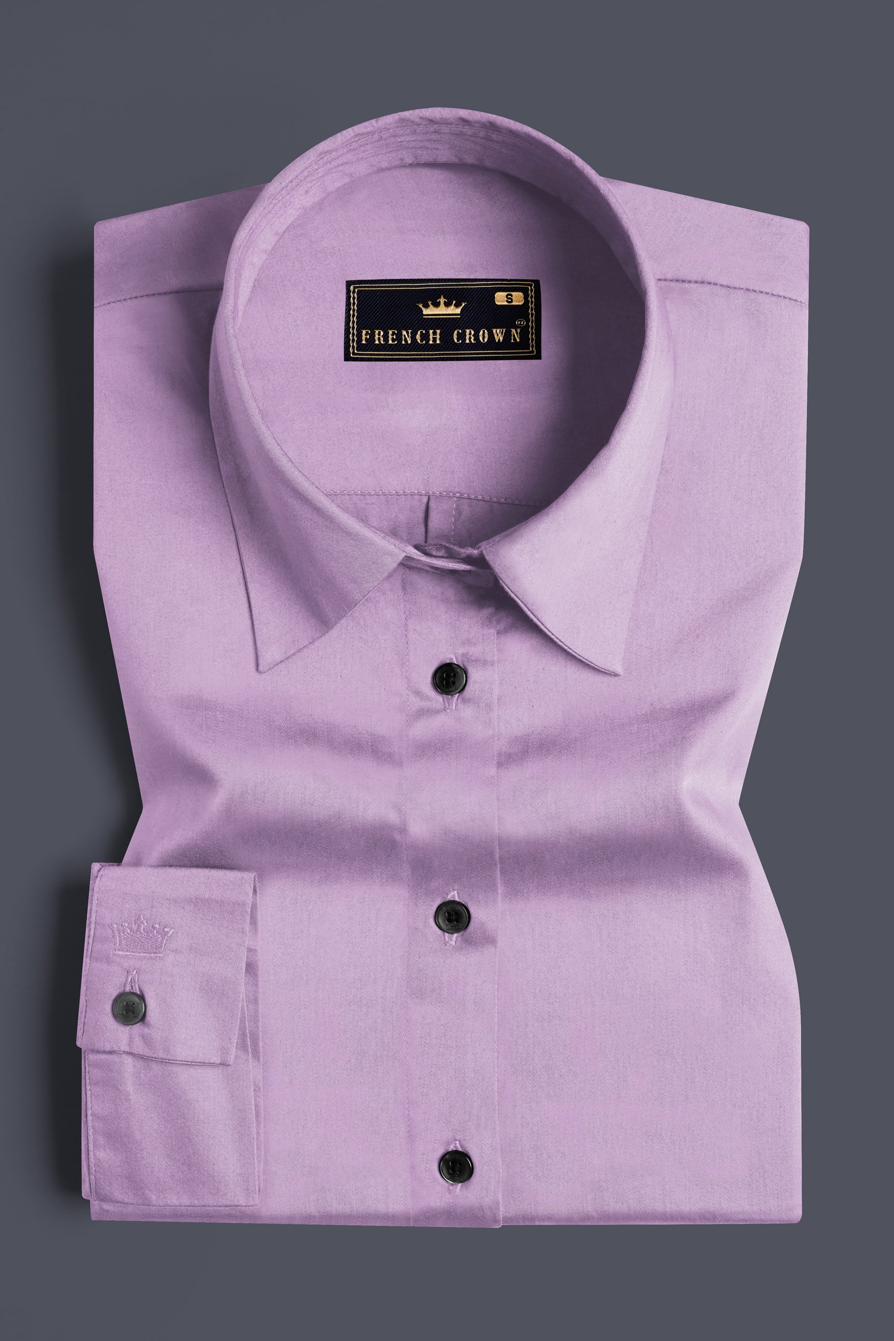 Plum Purple Premium Cotton Shirt