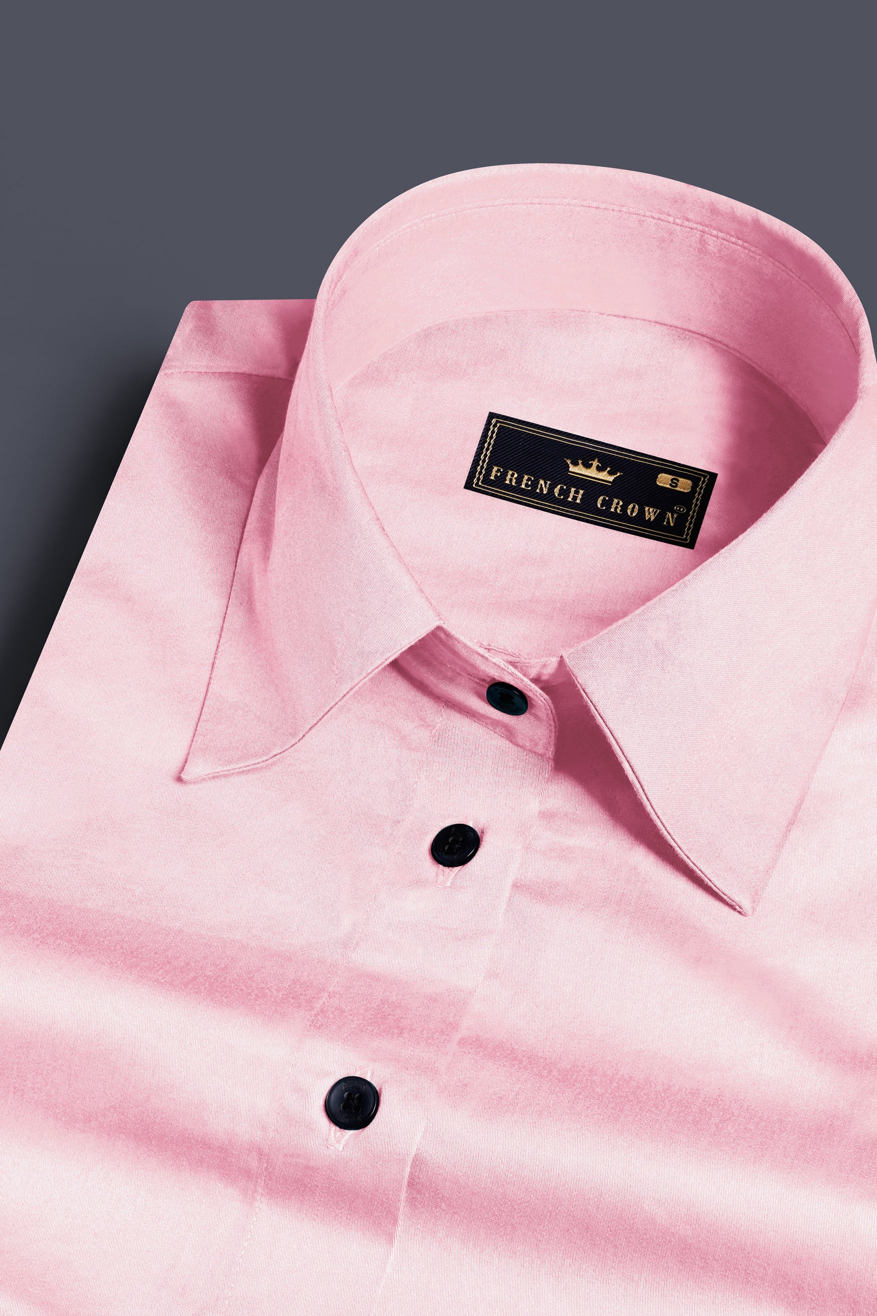 Cosmos Pink Premium Cotton Shirt