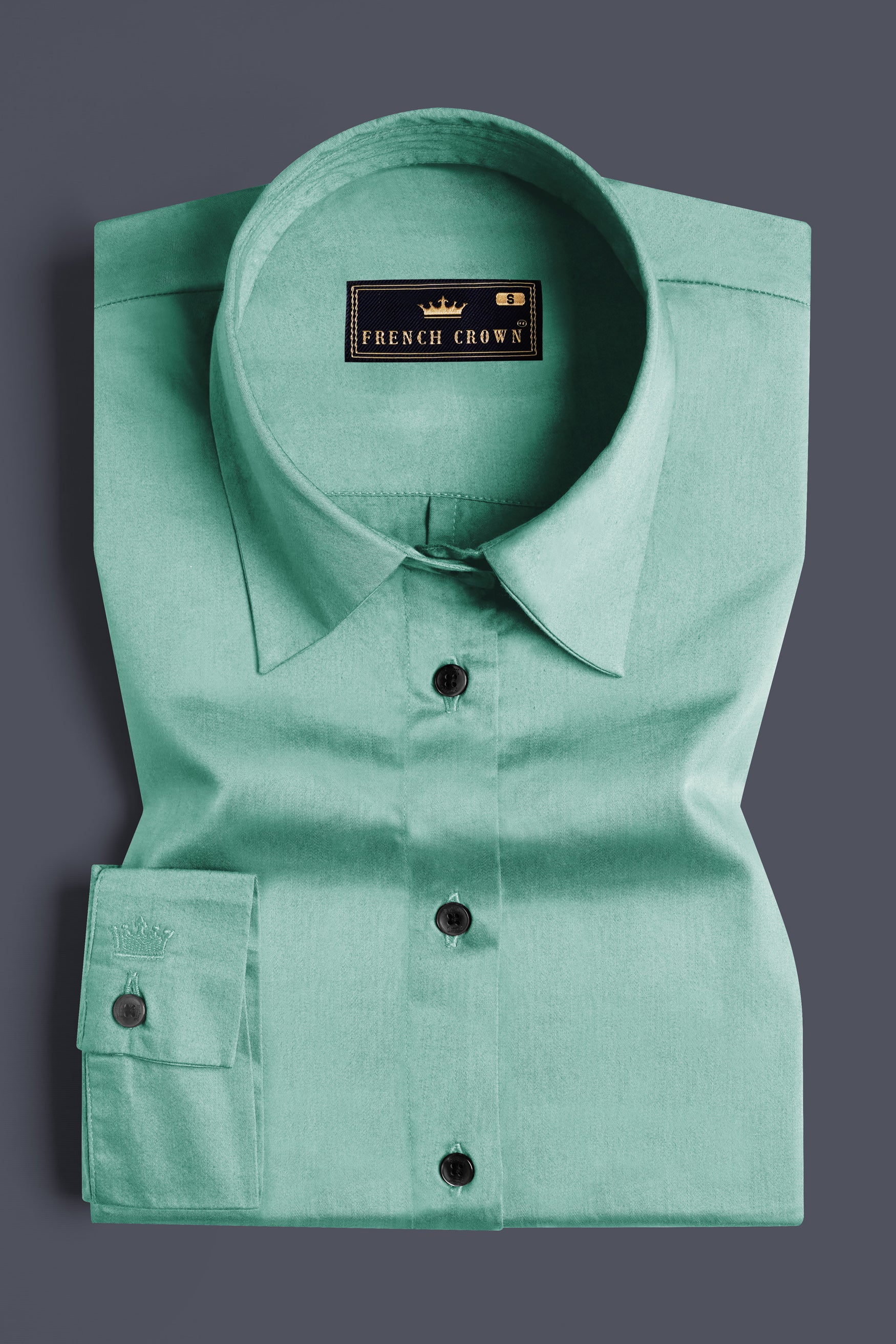Neptune Green Premium Cotton Shirt