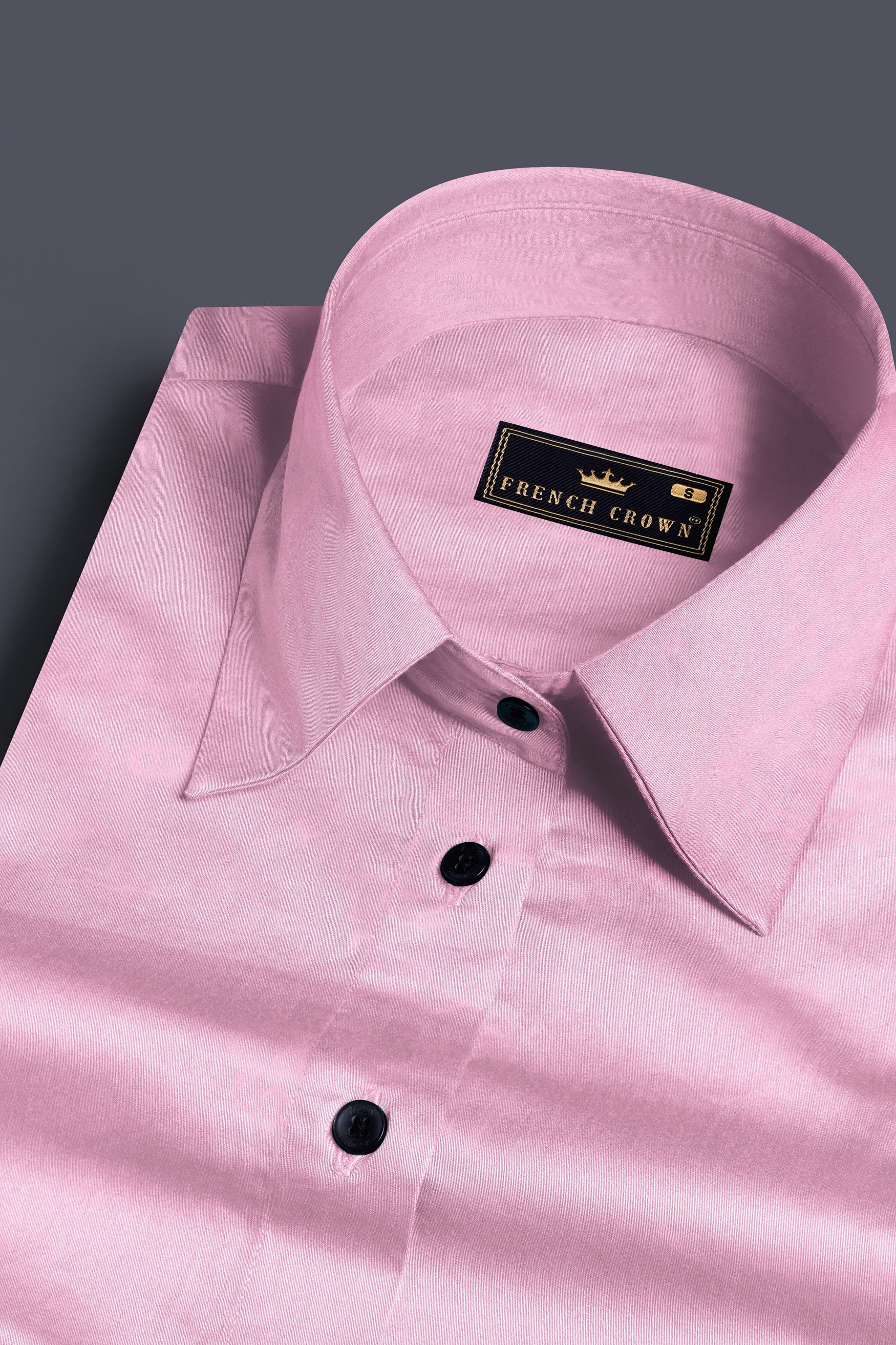 Calm Shell Peach Premium Cotton Shirt