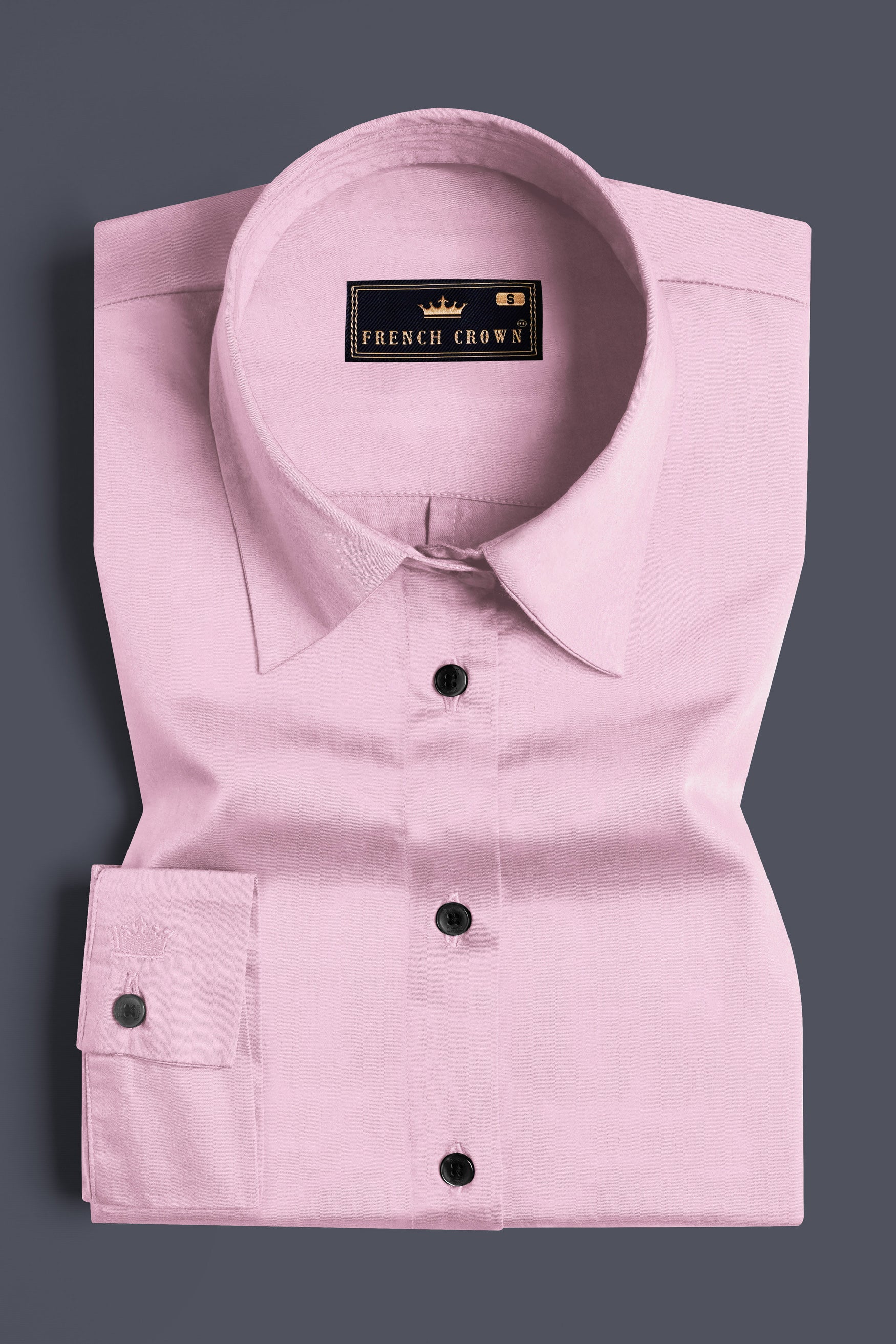 Calm Shell Peach Premium Cotton Shirt